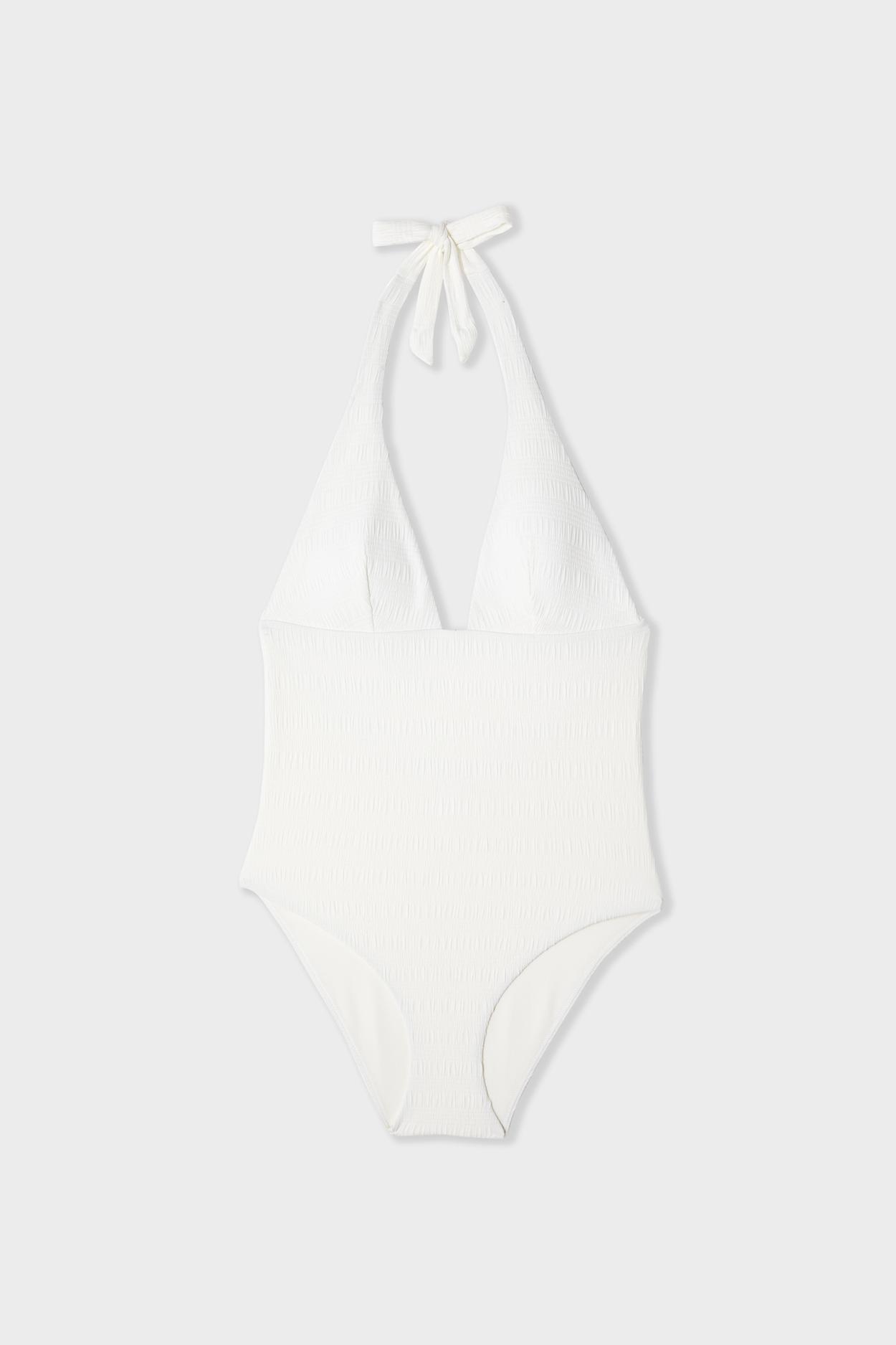 Strój kąpielowy jednoczęściowy wiązany