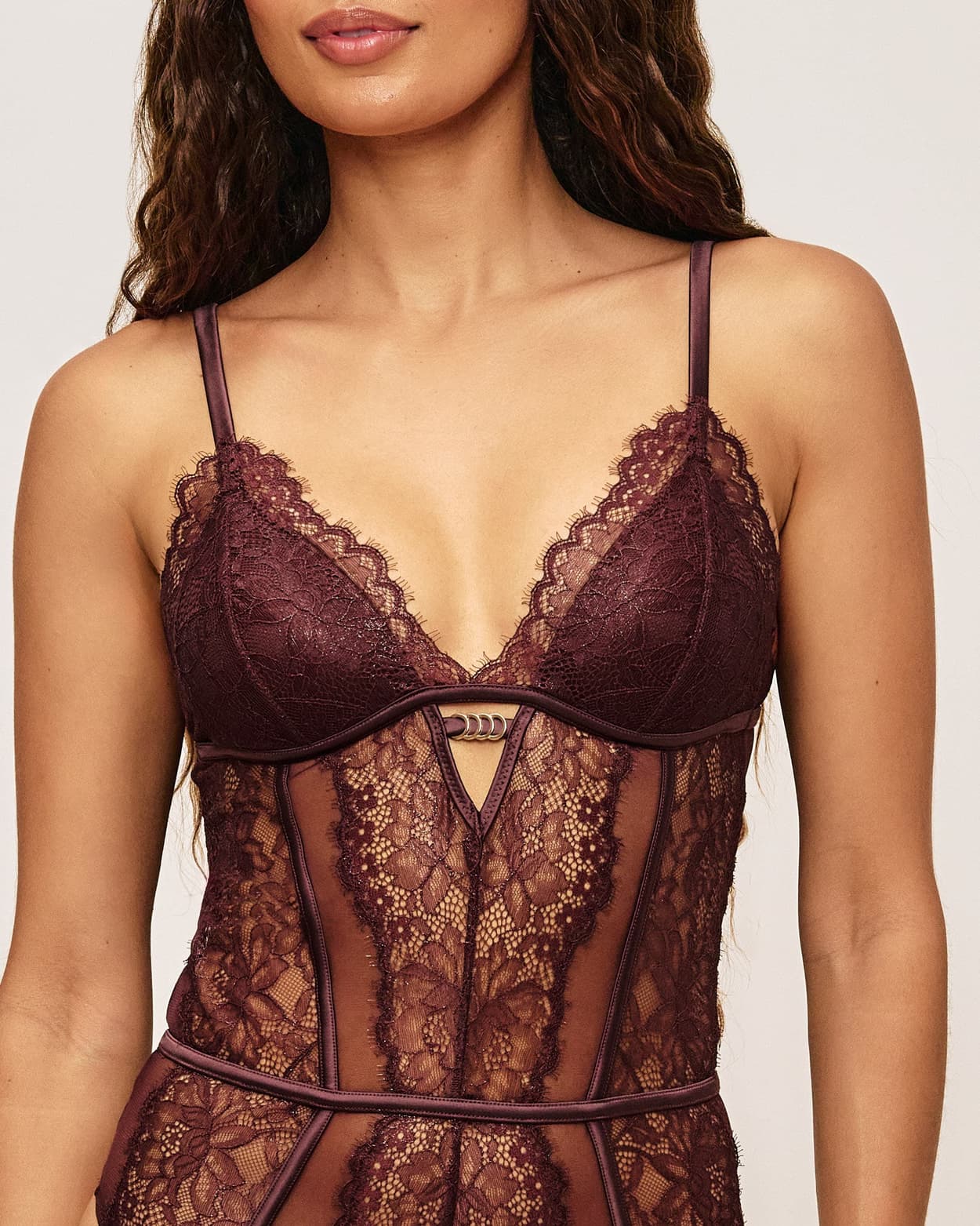 Body triangle en dentelle - L - Undiz