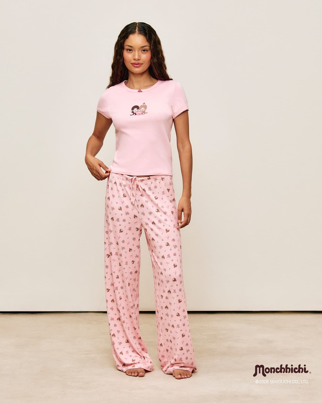 Monchhichi Jersey Broek - XS - Undiz