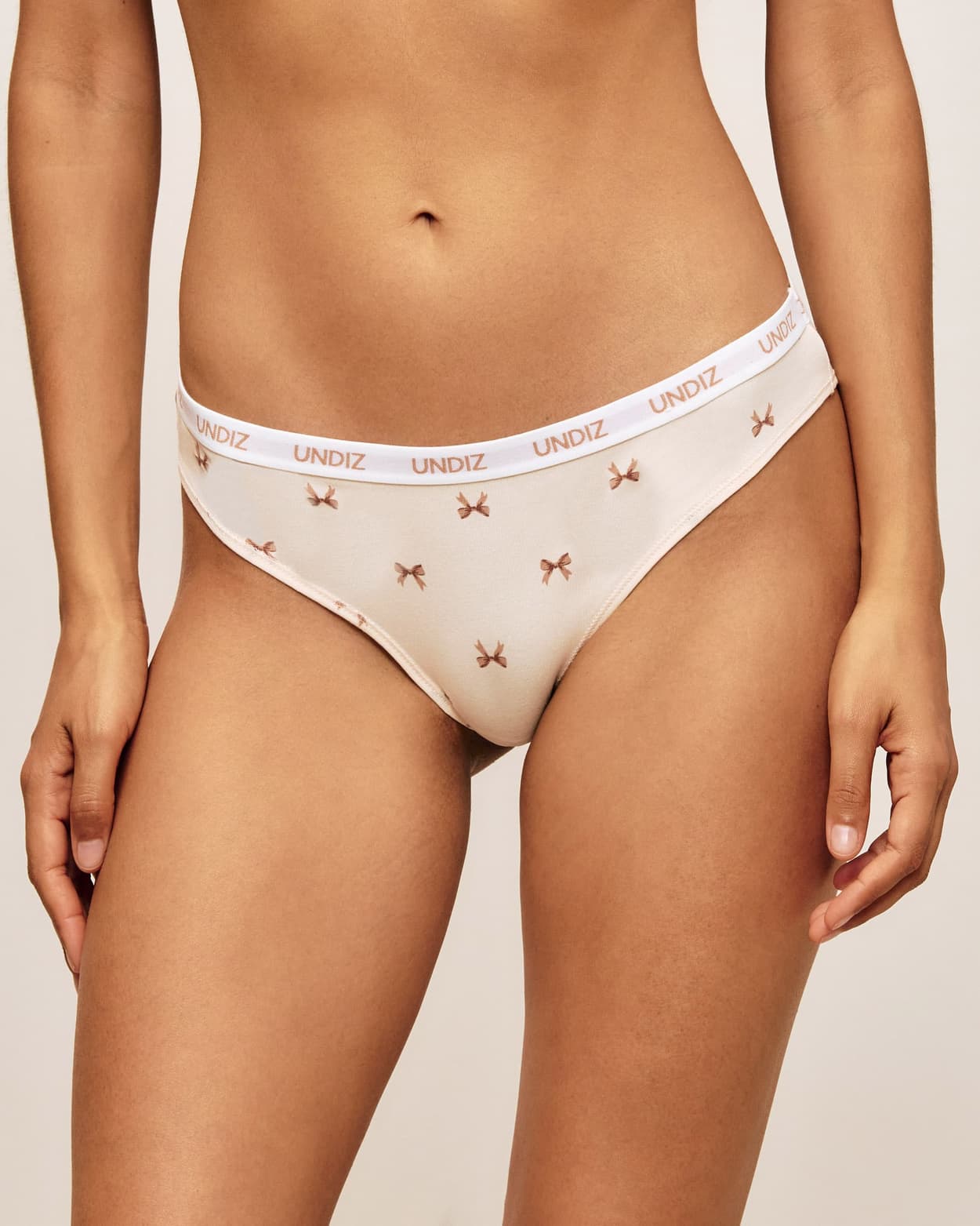 Bragas de algodón con estampado de nudos - S - Undiz