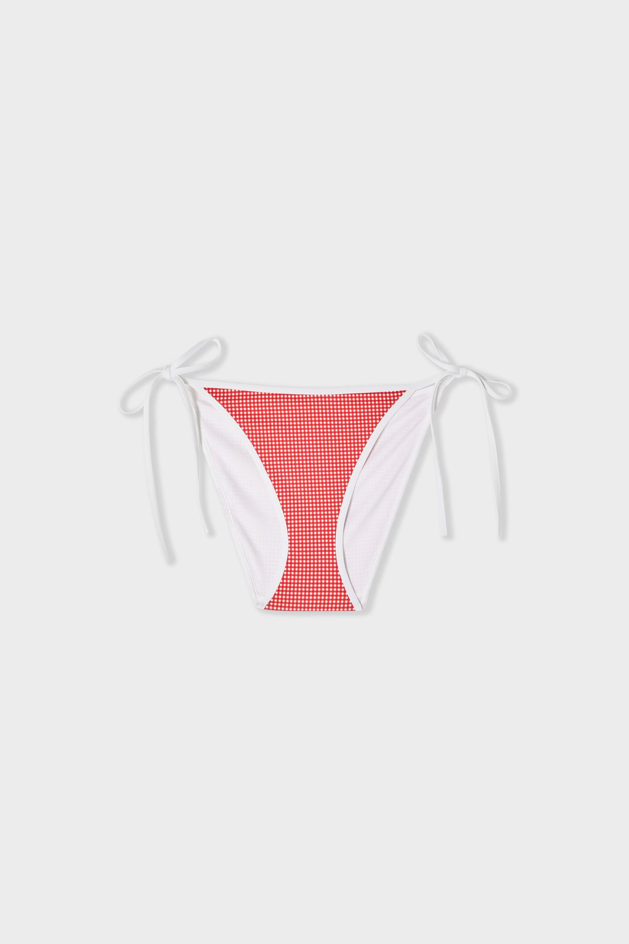 Dół od bikini wiązany z wzorami