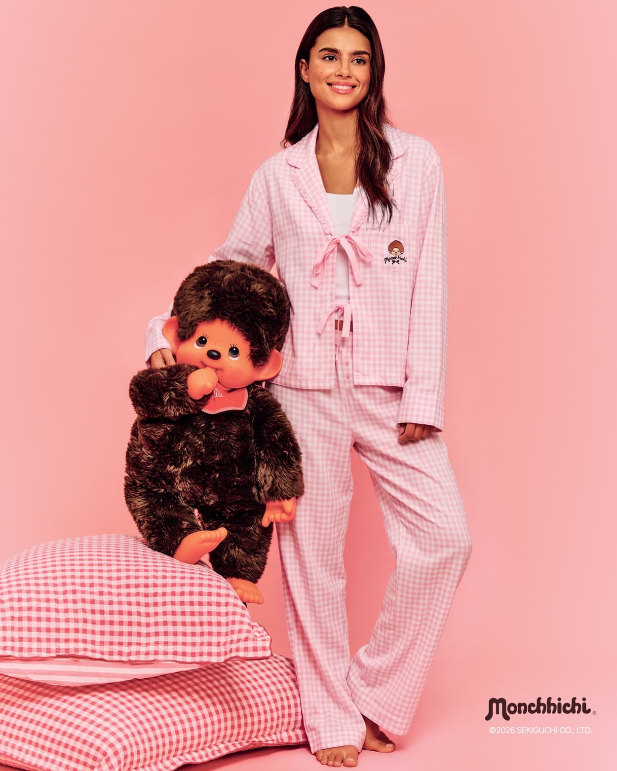 Pantalones de franela Monchhichi - M - Undiz