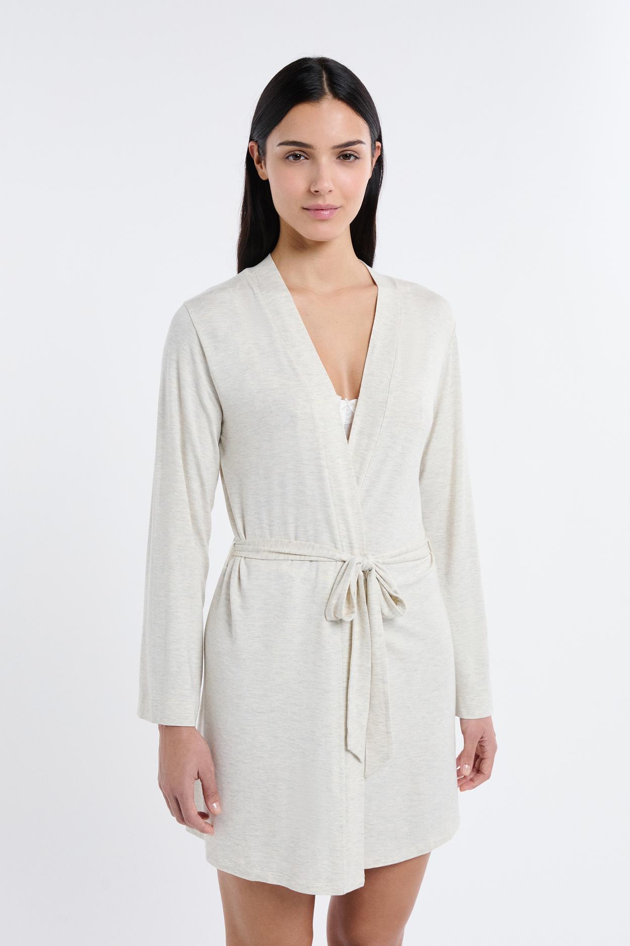 Szlafrok z długimi rękawami