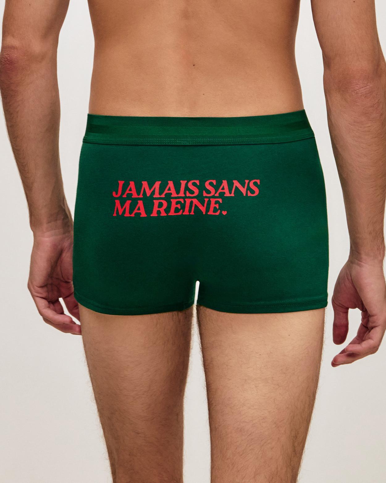 Boxer de algodón con mensaje - M - Undiz
