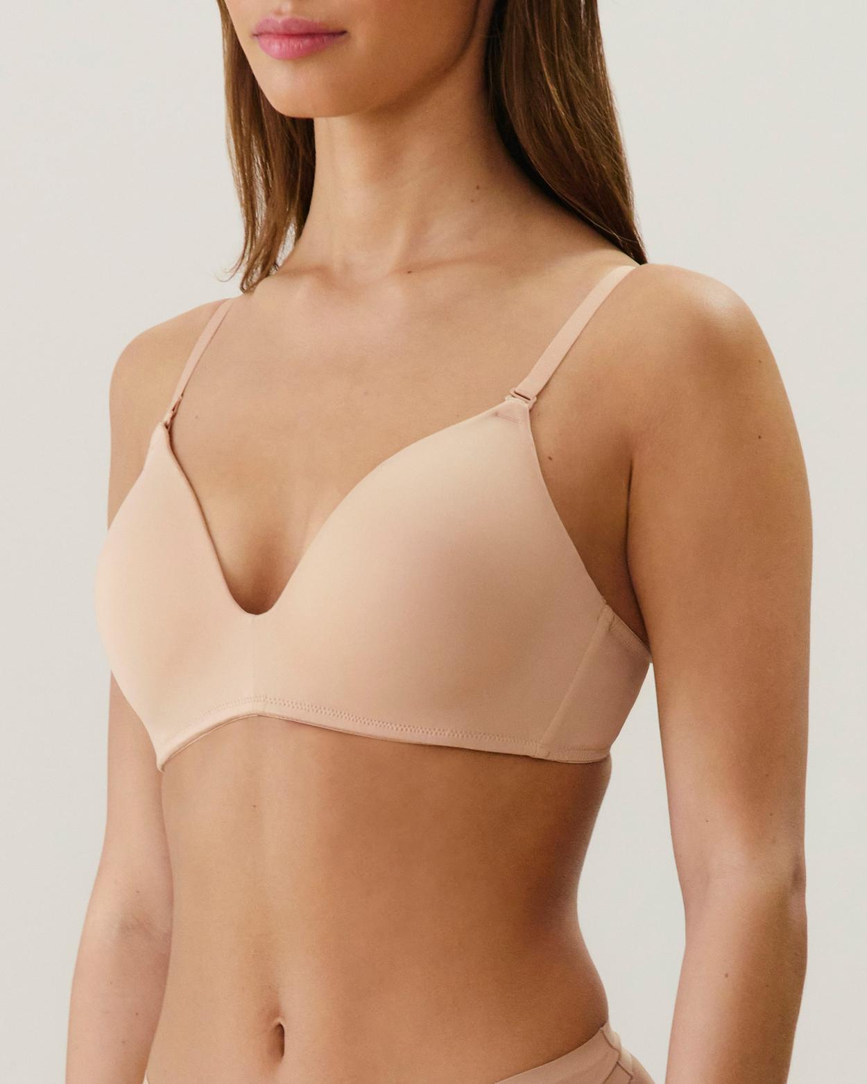 Sujetador push-up sin aros de microfibra - 95D - Undiz