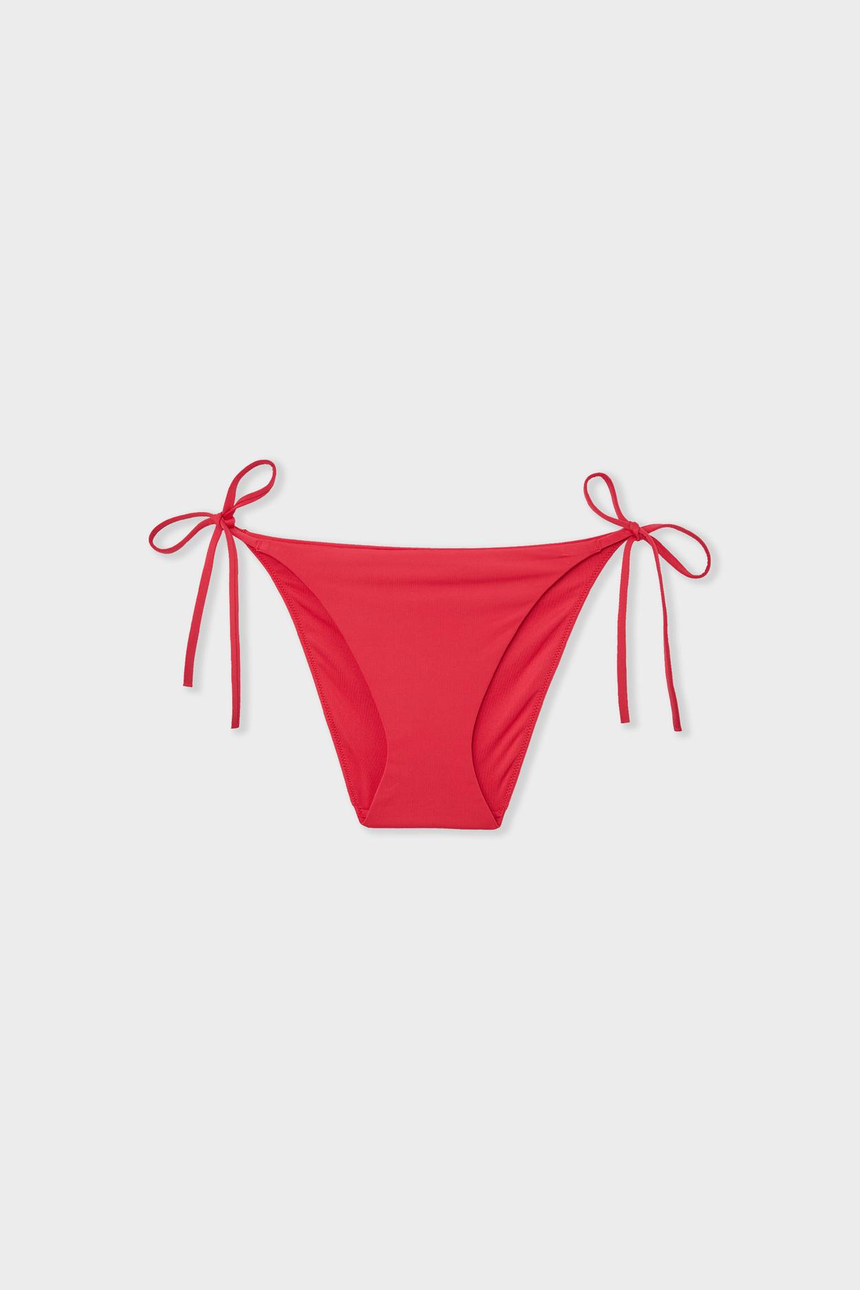 Stringi bikini dół od stroju kąpielowego do wiązania