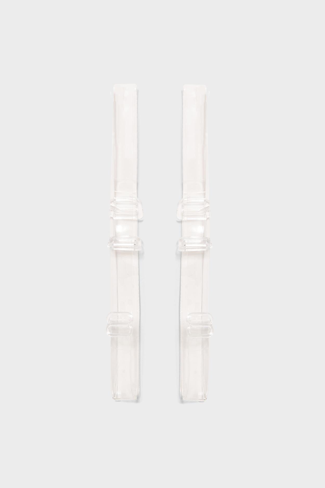 Przezroczyste odpinane ramiączka