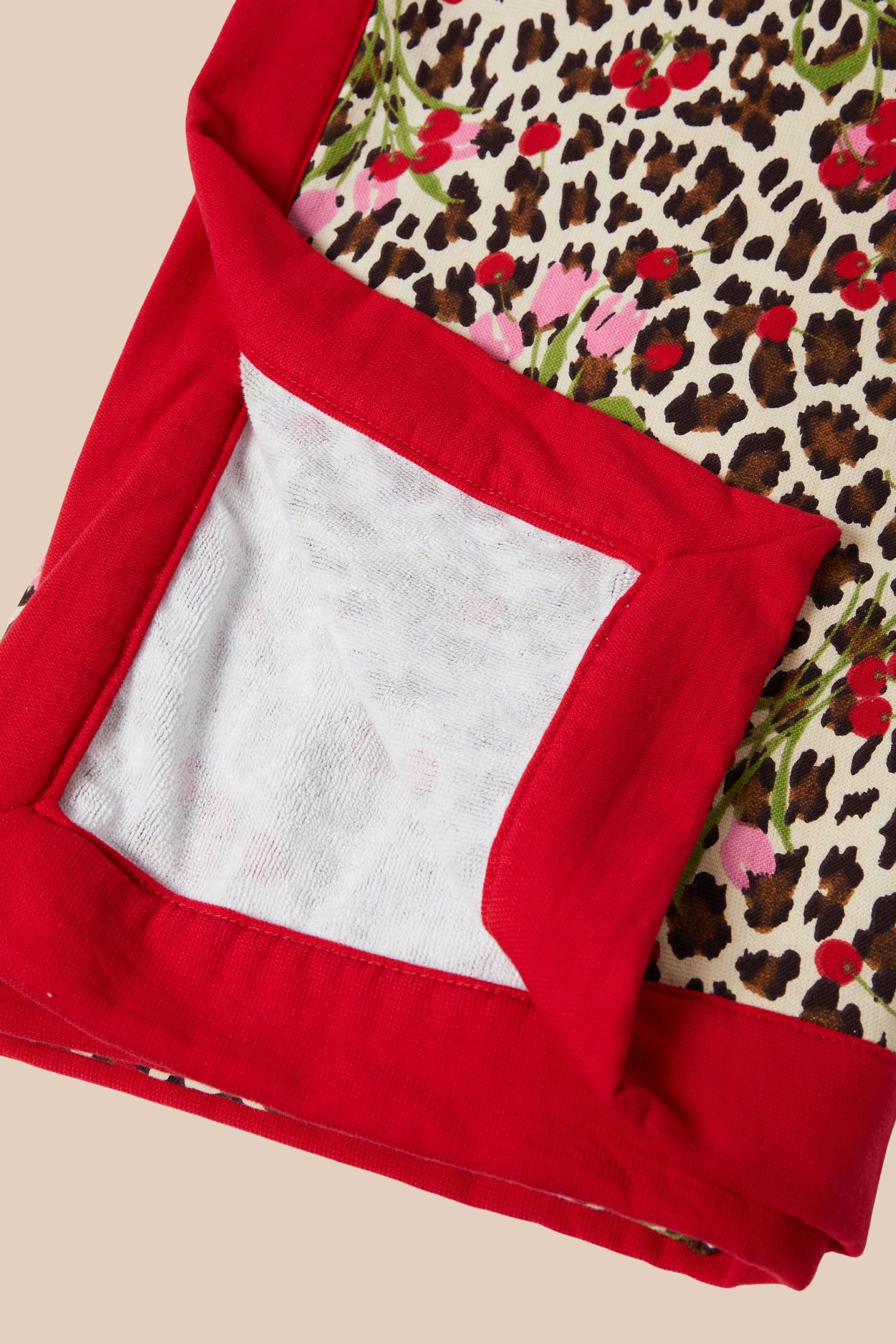 Ręcznik plażowy z bawełny we wzory