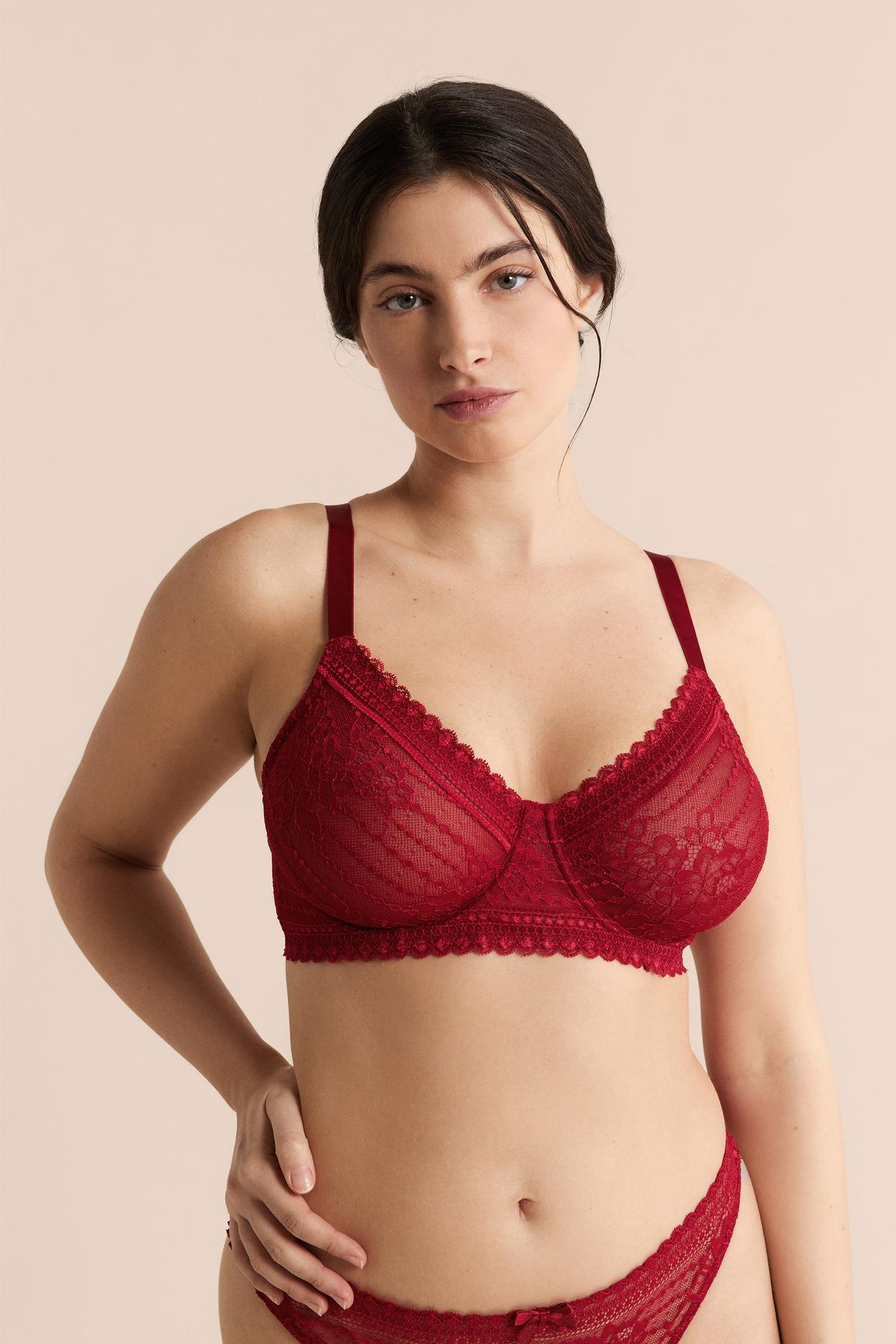 Biustonosz z fiszbinami minimizer efekt -1 rozmiar