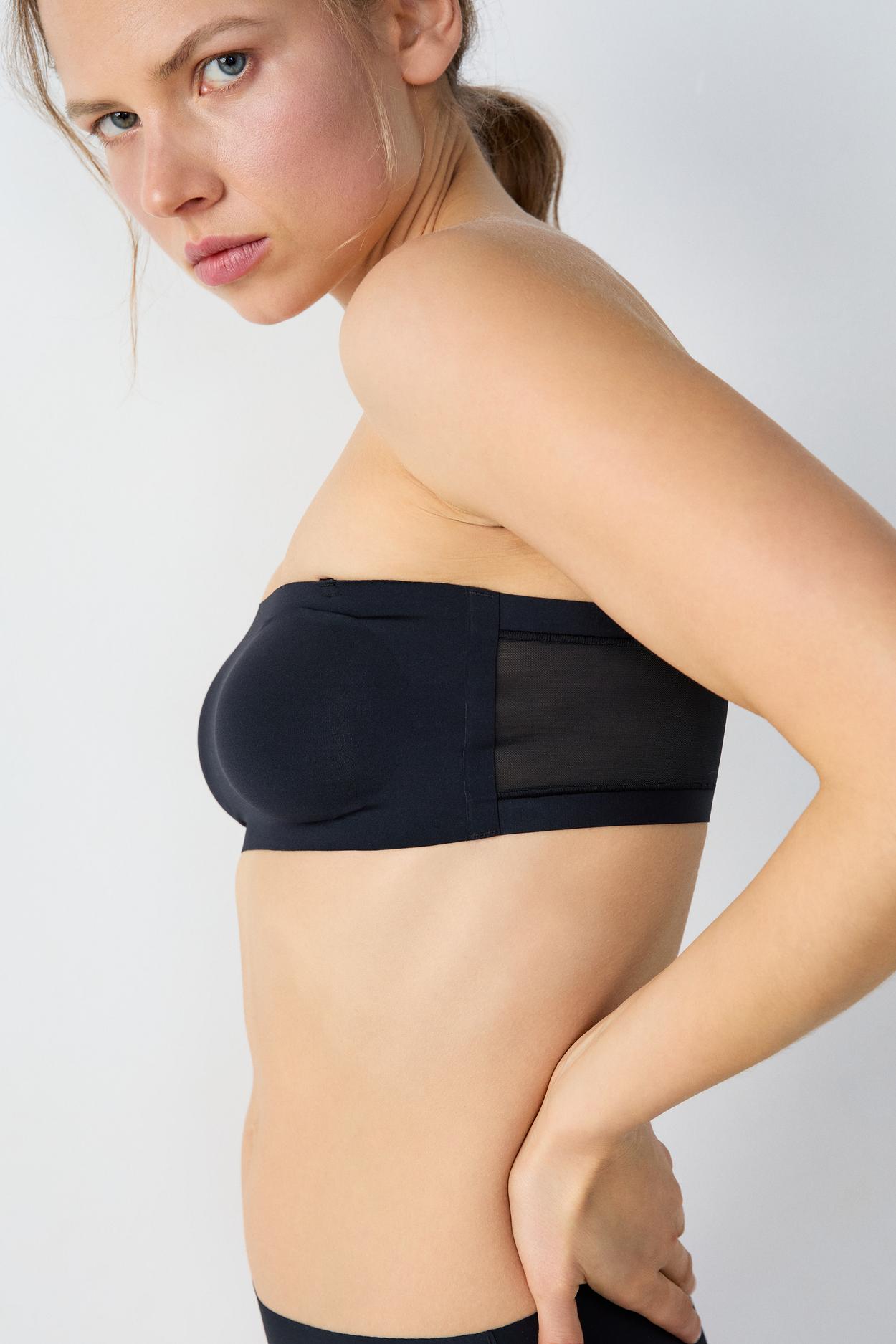 Opaska z mikrofibry bez fiszbin