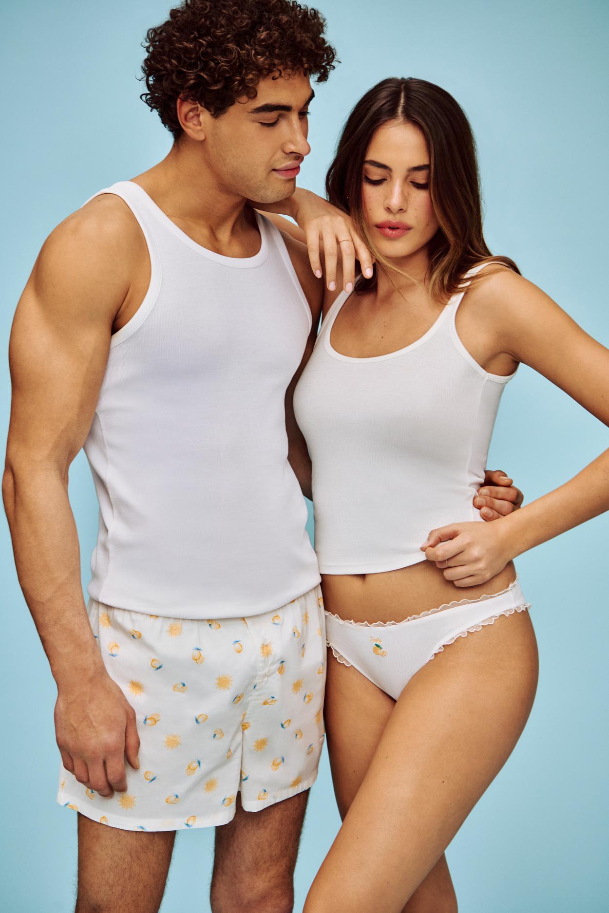 Camiseta blanca de algodón - XL - Undiz