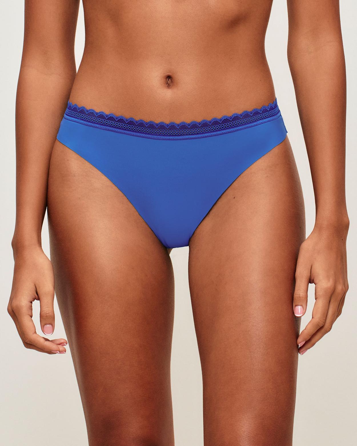 Tanga de microfibra y encaje - XS - Undiz