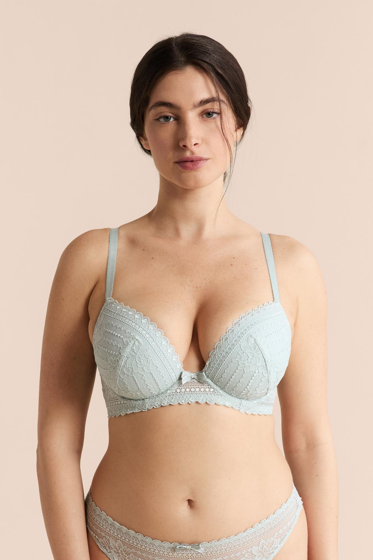 Biustonosz nr 5 - Lekkie wypełnienie z głębokim dekoltem