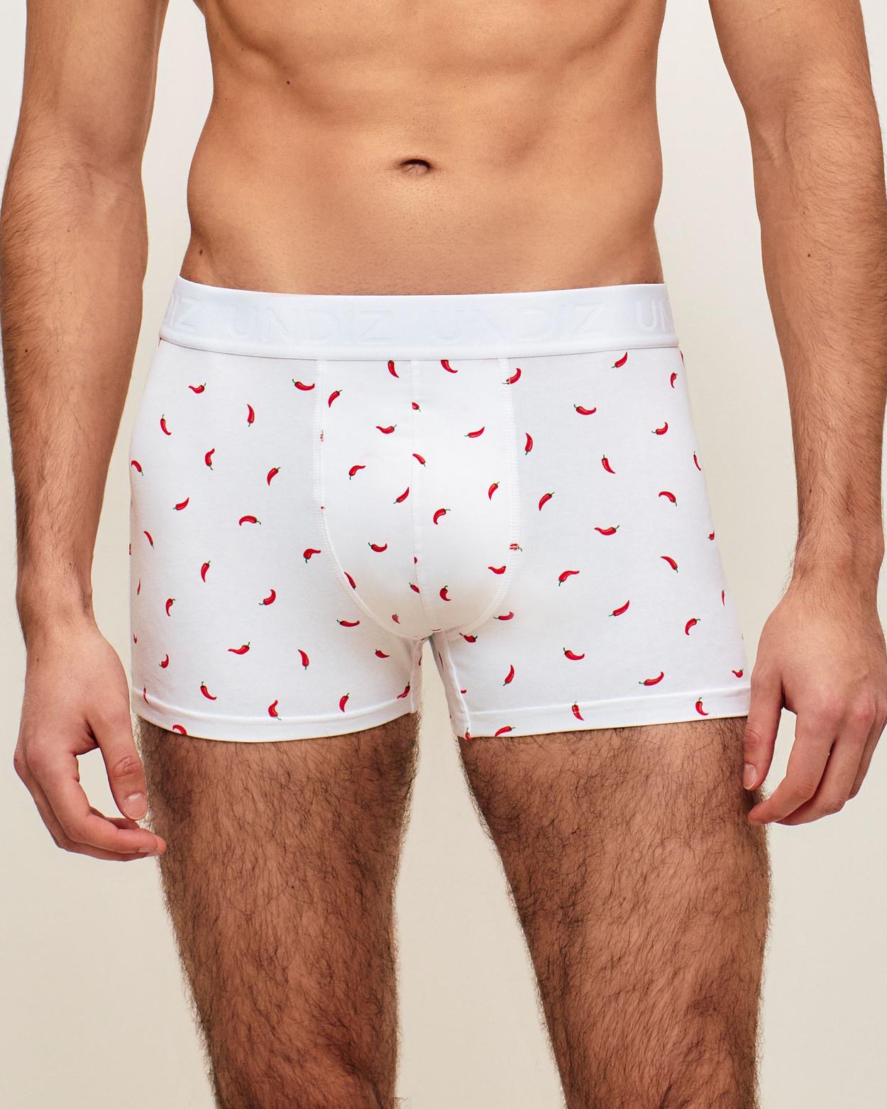 Boxer de algodón estampado - S - Undiz