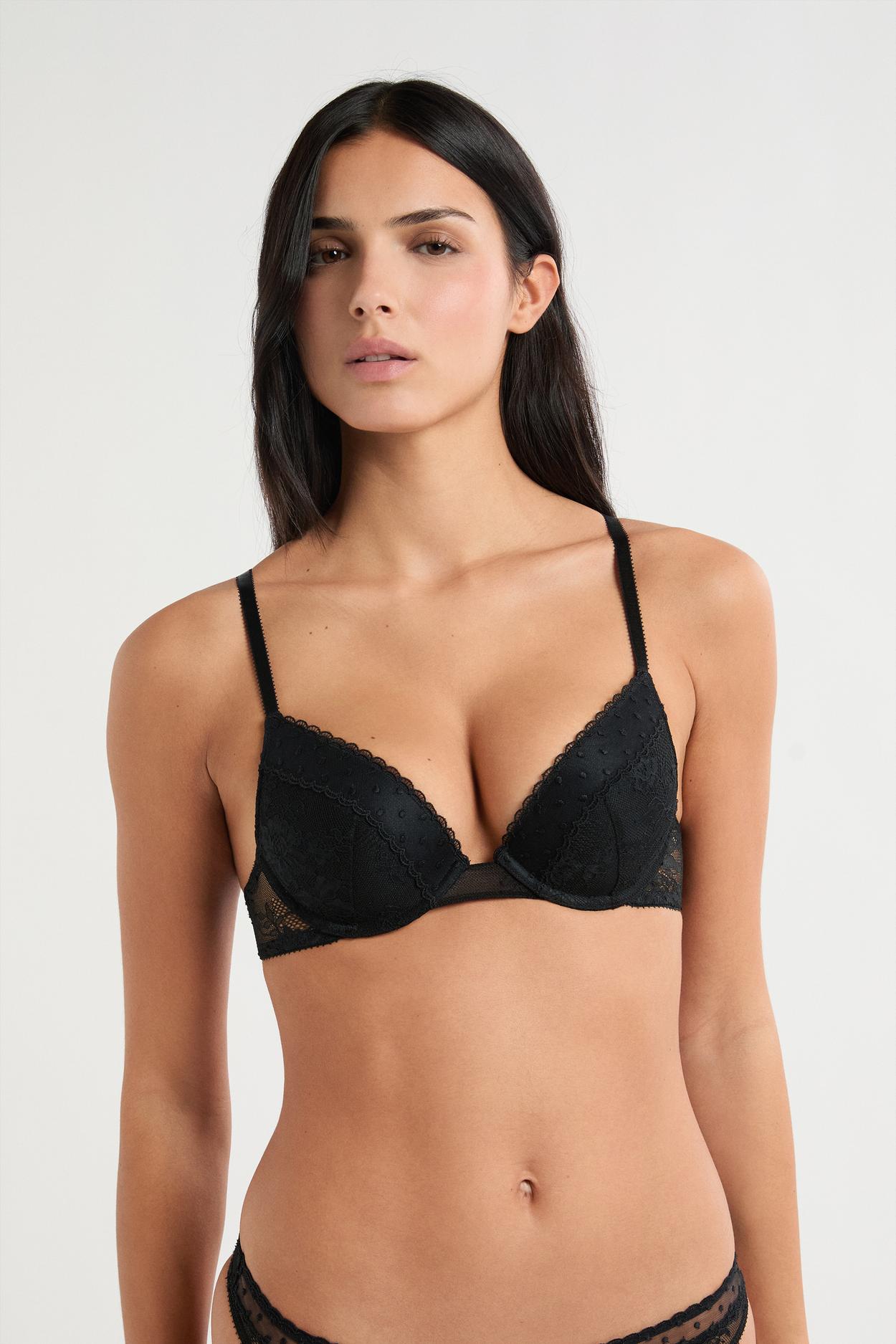 Biustonosz nr 2 - Push-up z głębokim dekoltem