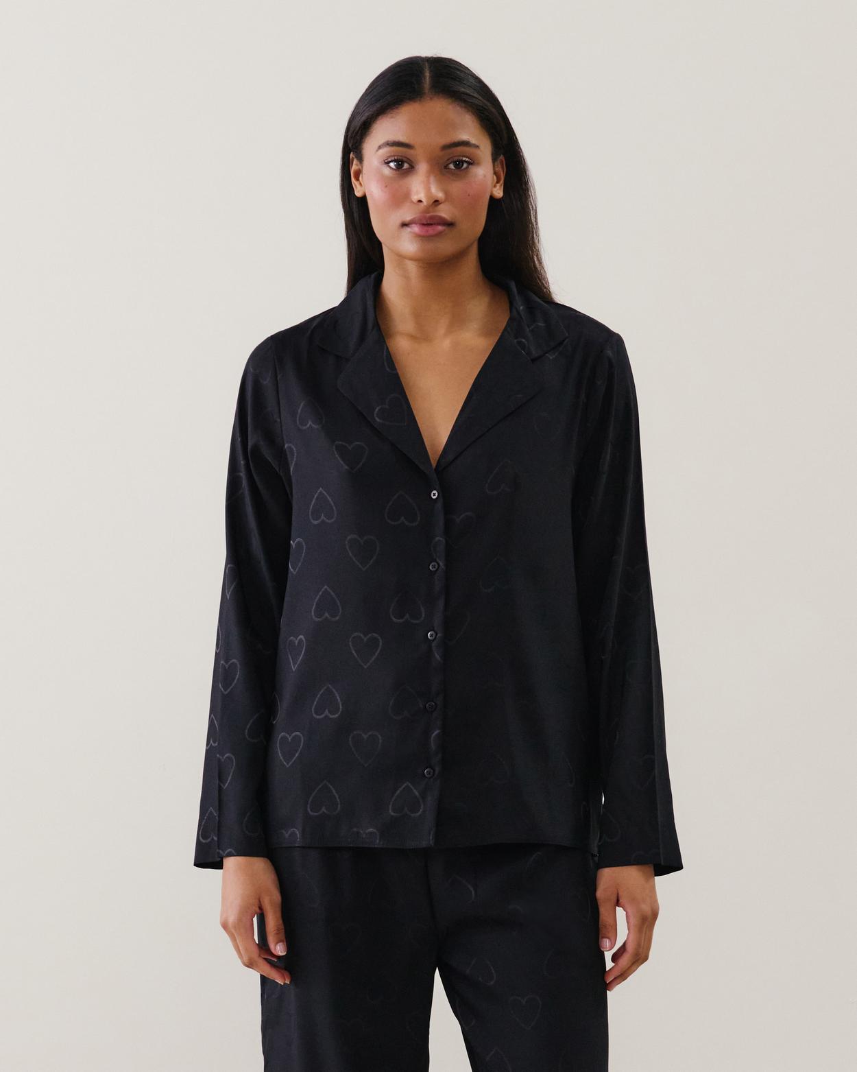 Camisa de sat én estampada - XL - Undiz