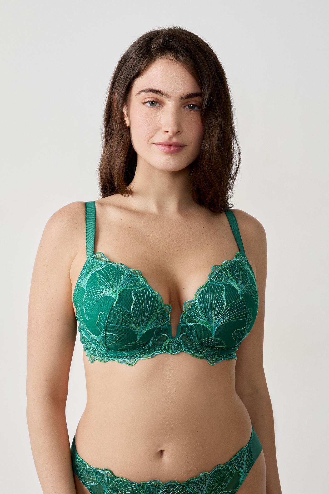 Biustonosz nr 5 - Push-up z Głębokim Dekoltem