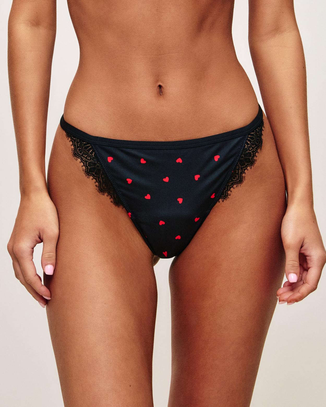 Flux léger - Tanga menstruel - Noir - XS - Undiz