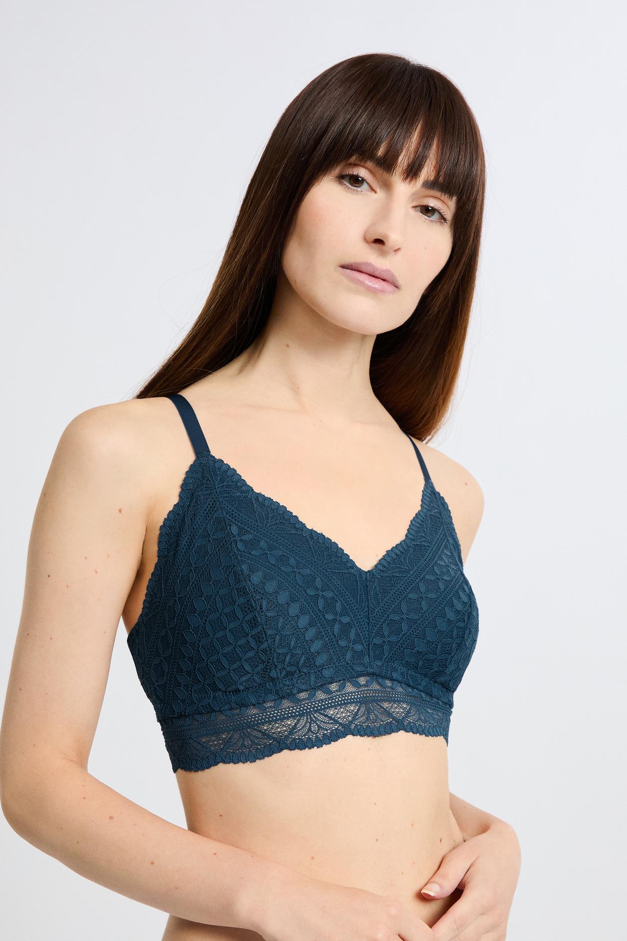 Biustonosz trójkątny po mastektomii bez fiszbin