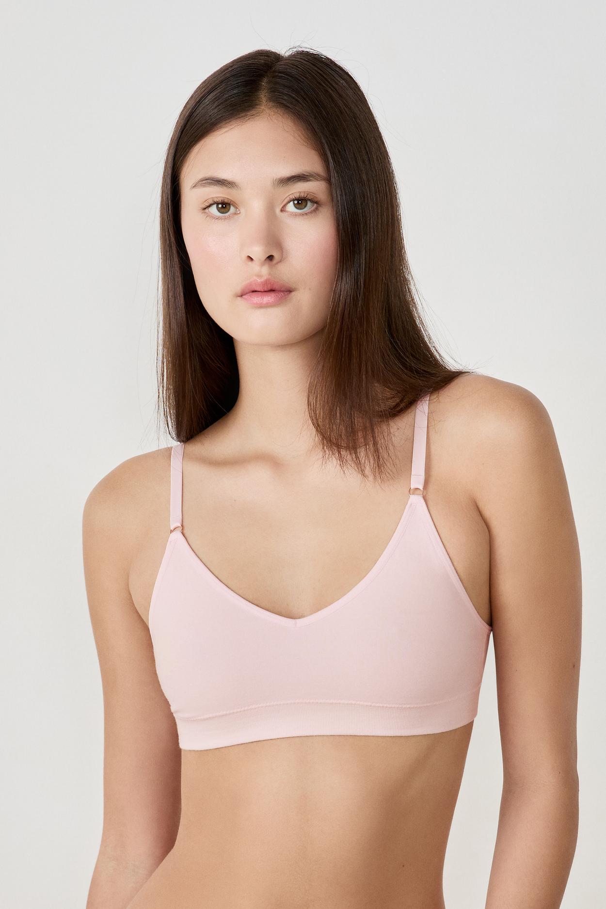 Biustonosz z bawełny zapewniający optymalny komfort