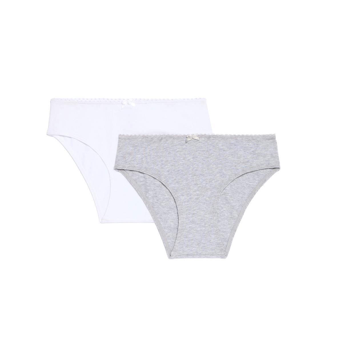 Pack de 2 bragas adolescentes de algodón - - Undiz
