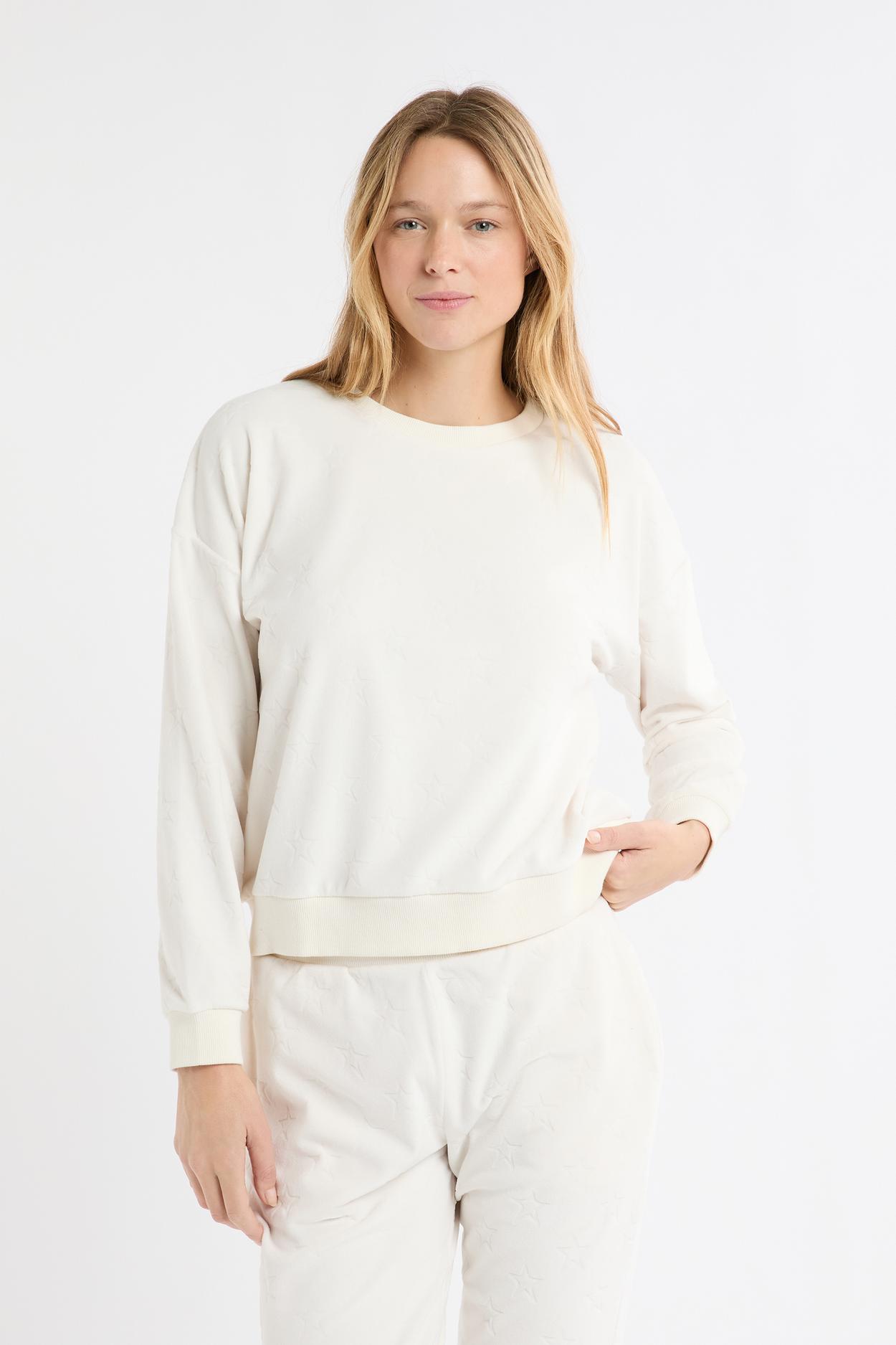 Bluza piżamowa w gwiazdki