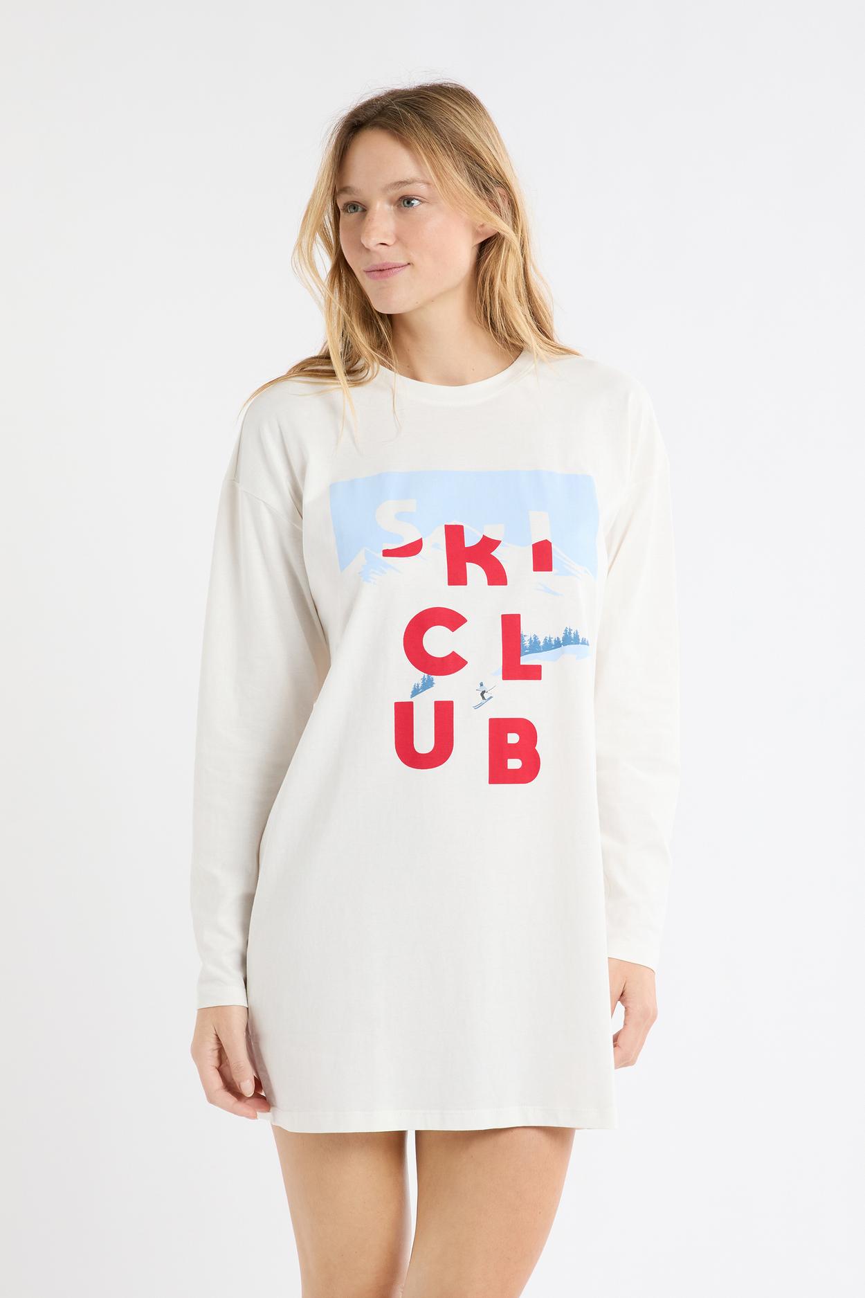 Koszula nocna z bawełny