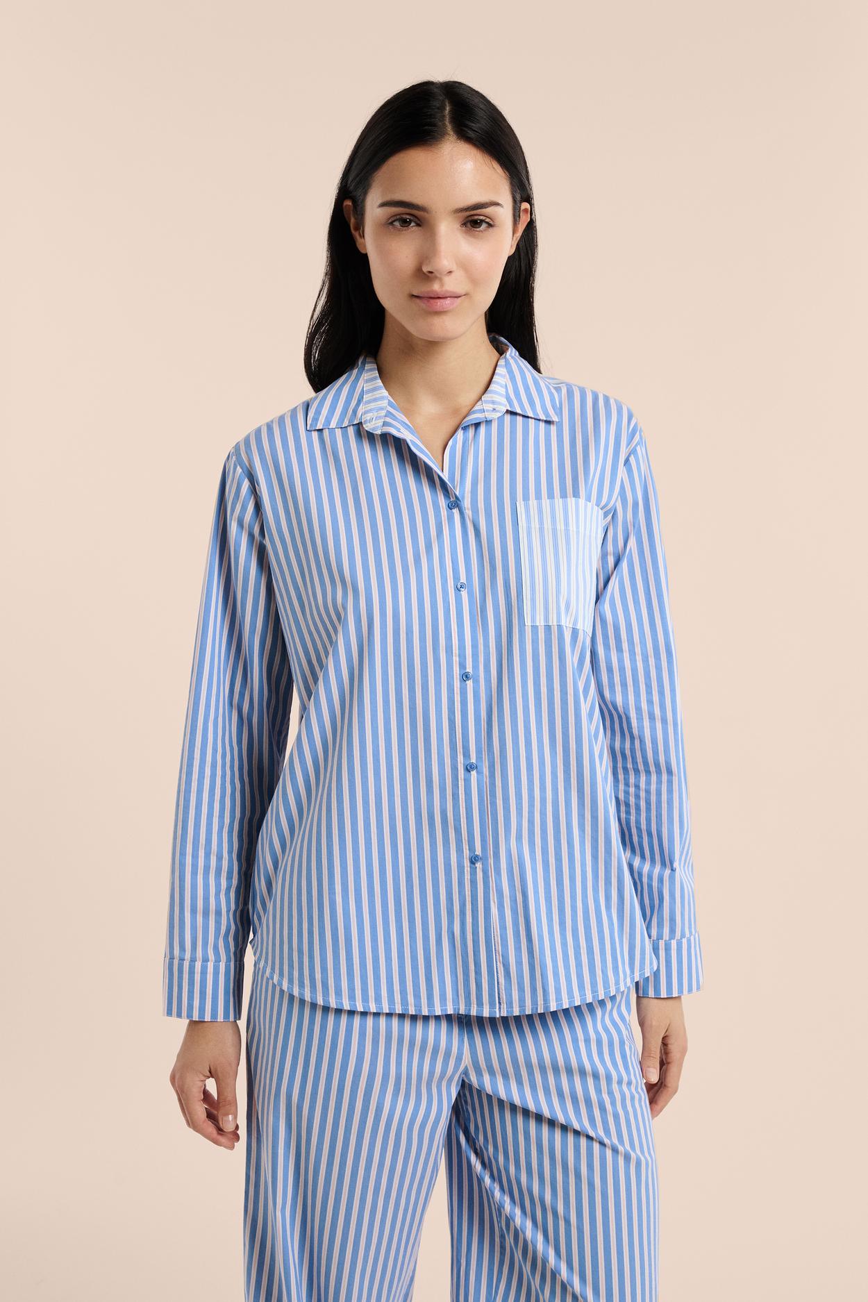 Koszula piżamowa w paski