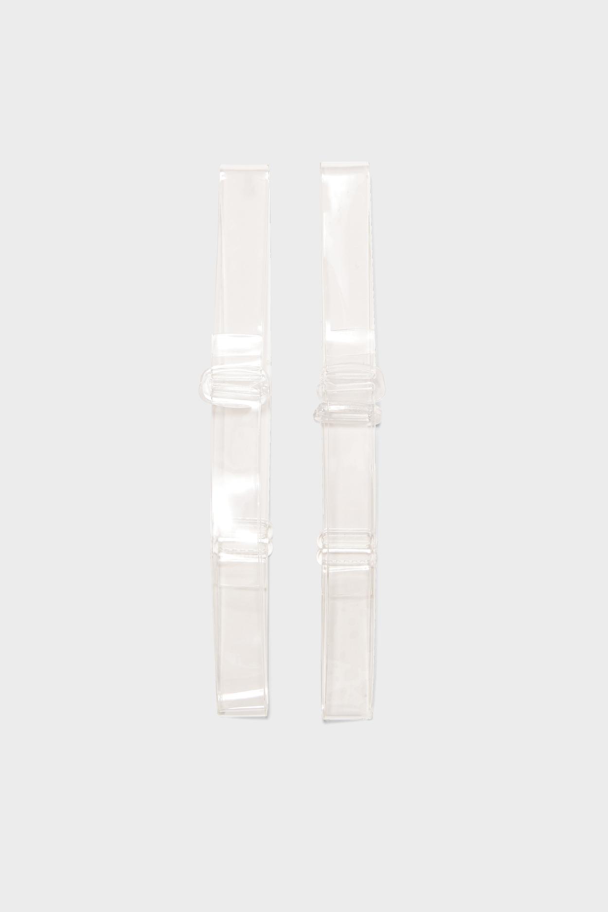 Przezroczyste odpinane ramiączka dla miseczek D