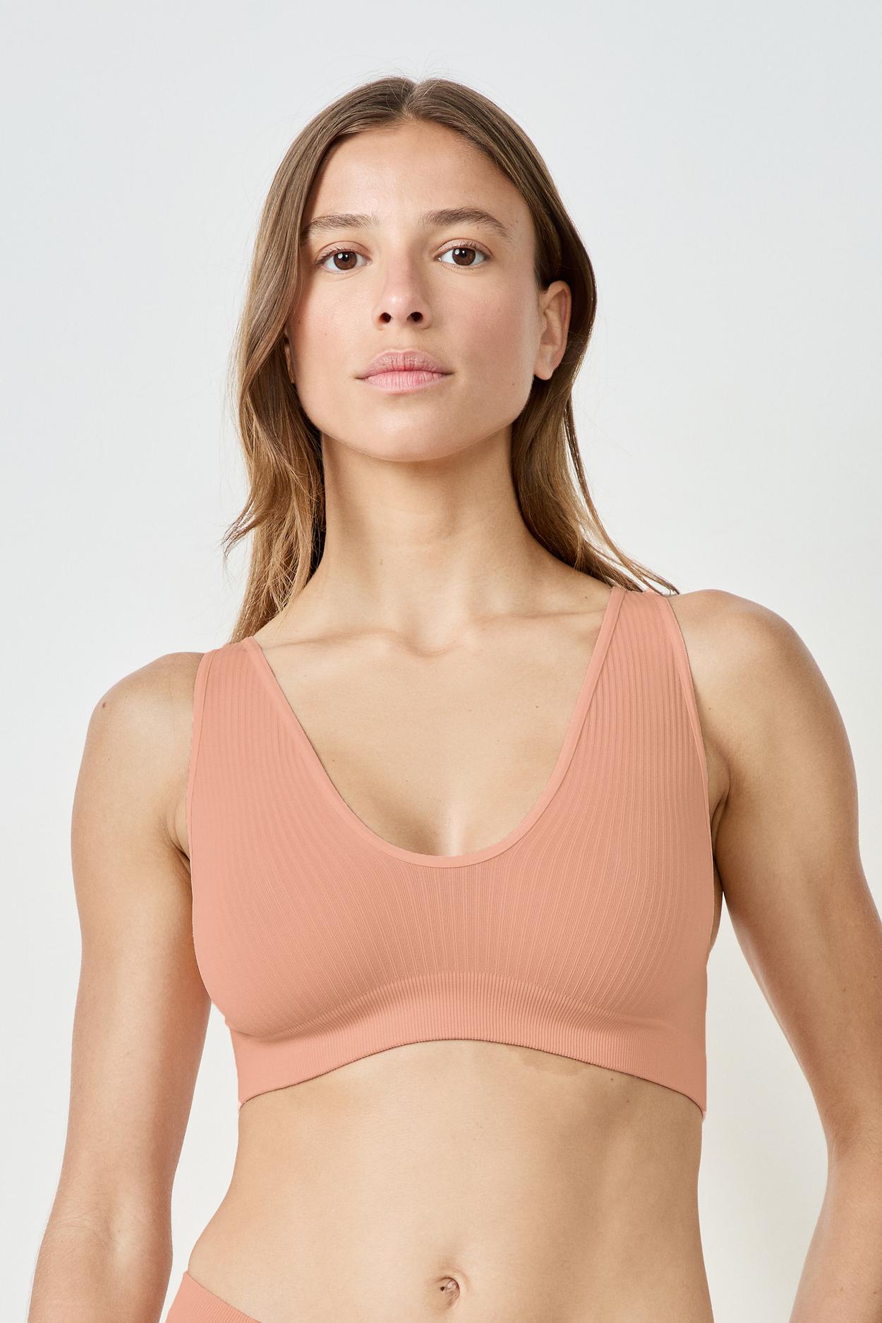 Biustonosz Sportowy prążkowany