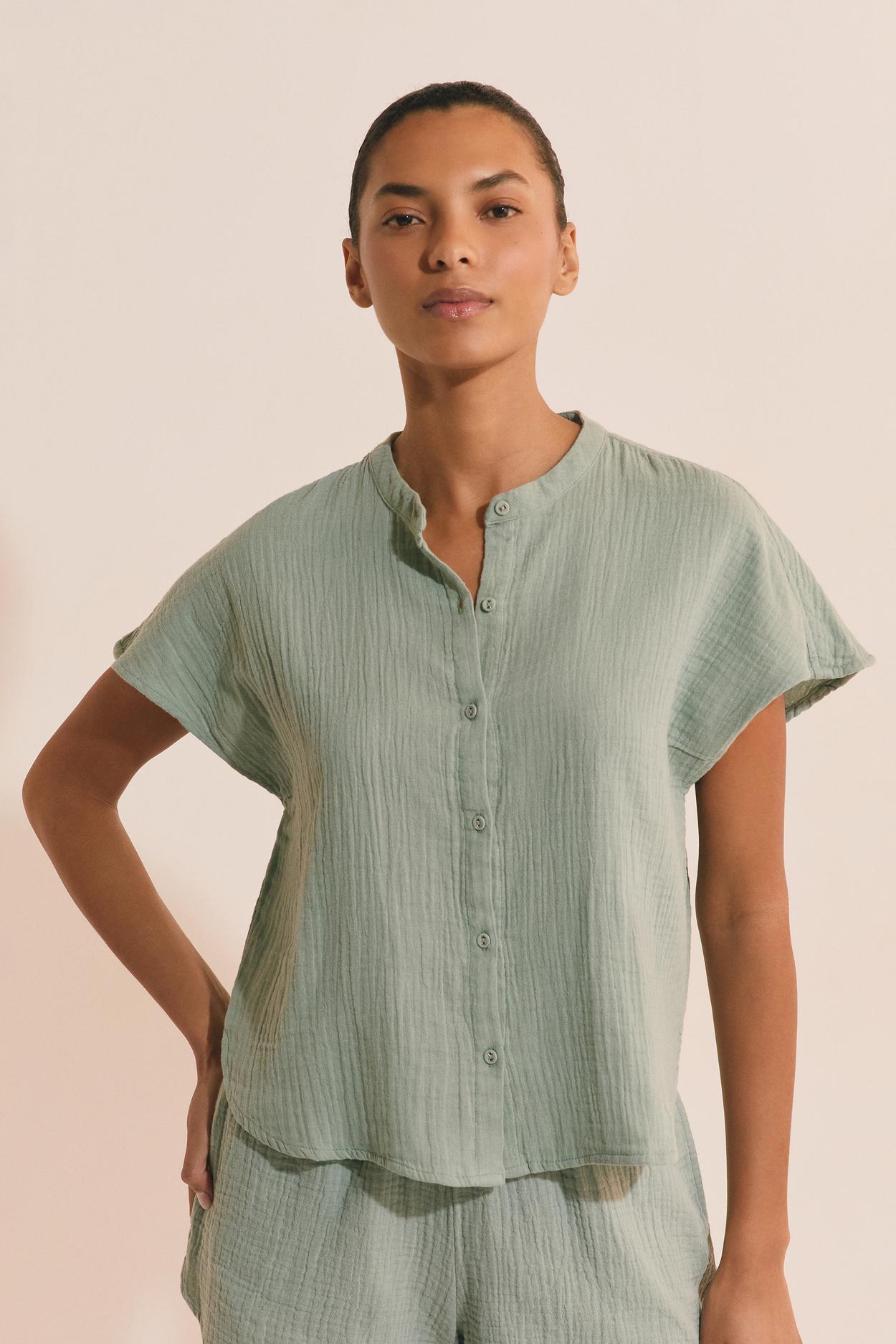 Bawełniana koszulka piżamowa