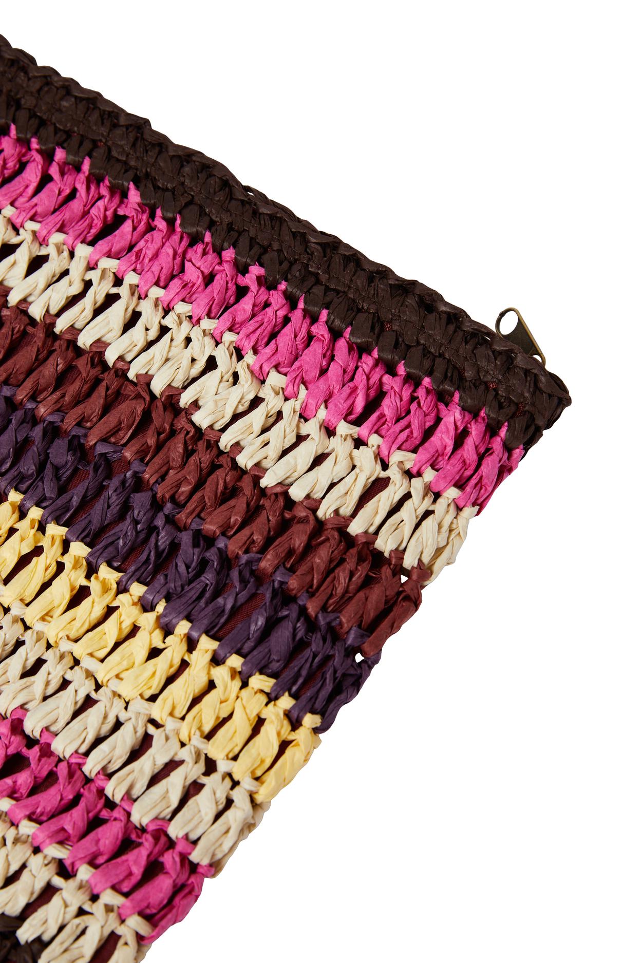 Kopertówka z rafii w paski