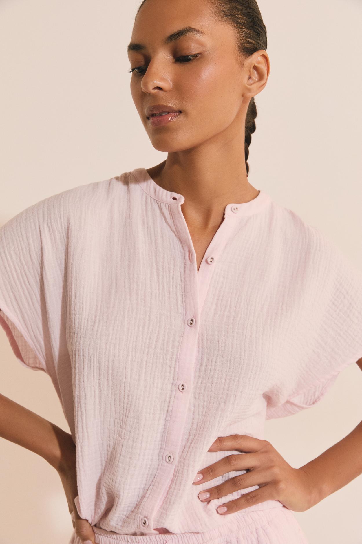 Bawełniana koszula piżamowa