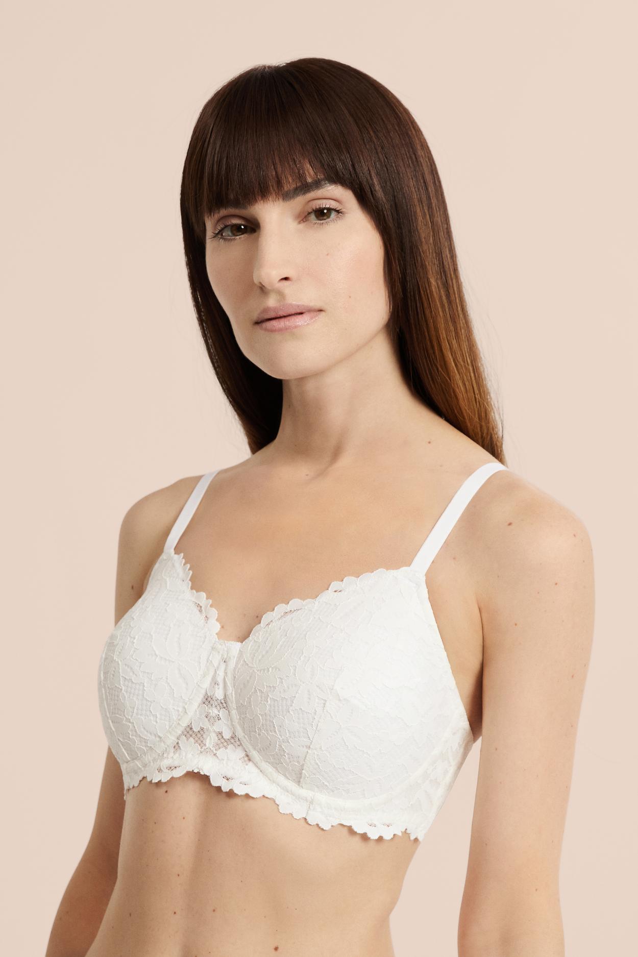 Biustonosz z cienkimi miseczkami po mastektomii