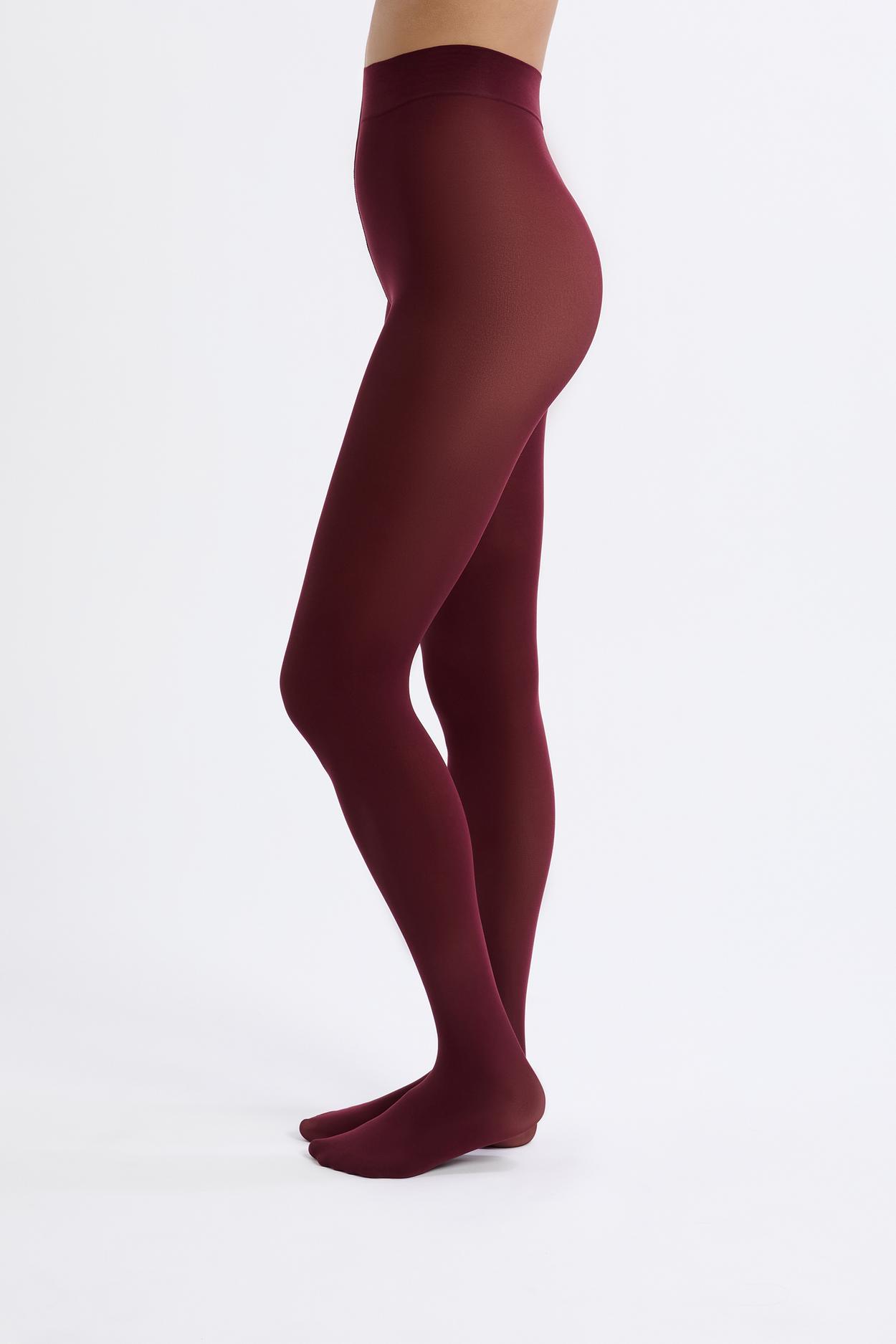 Collant semi-opaque - taille unique - 50 Deniers - 50d Onesize - TU - Grenat - Femme - Etam