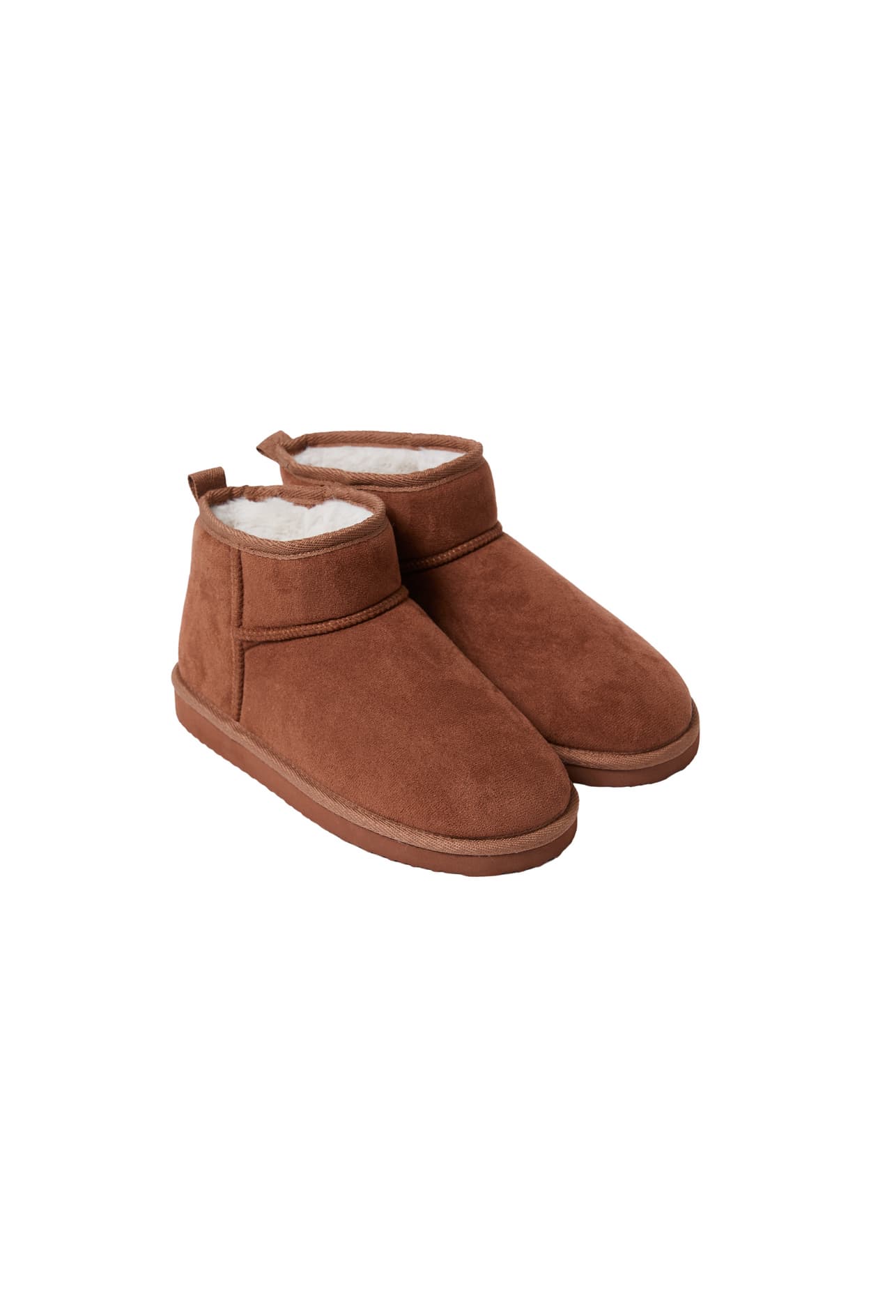 Chaussons bottines - Gesnut - 40/41 - Brown - Femme - Etam