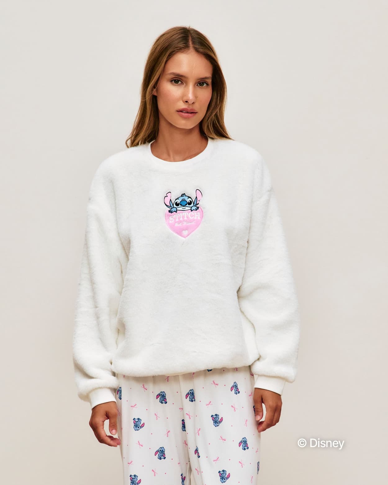 Sudadera de felpa artificial Stitch - XL - Undiz