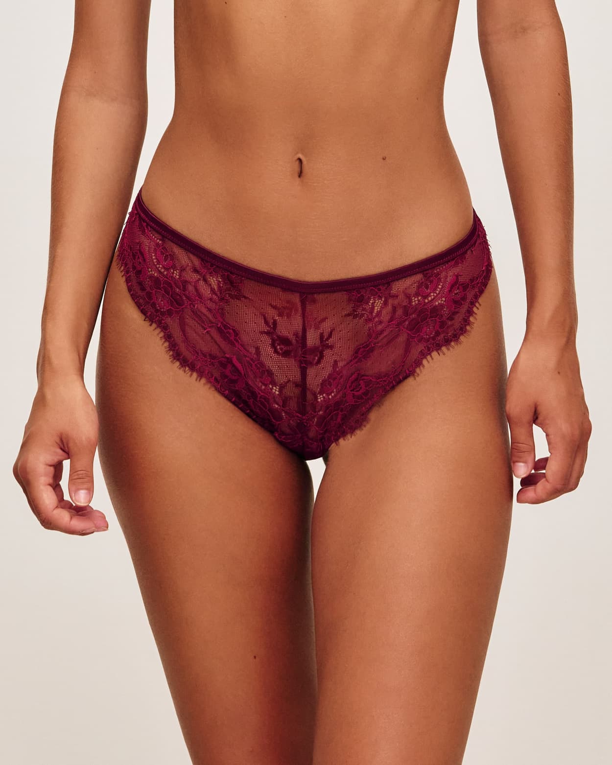 tanga de encaje - 2XS - Undiz