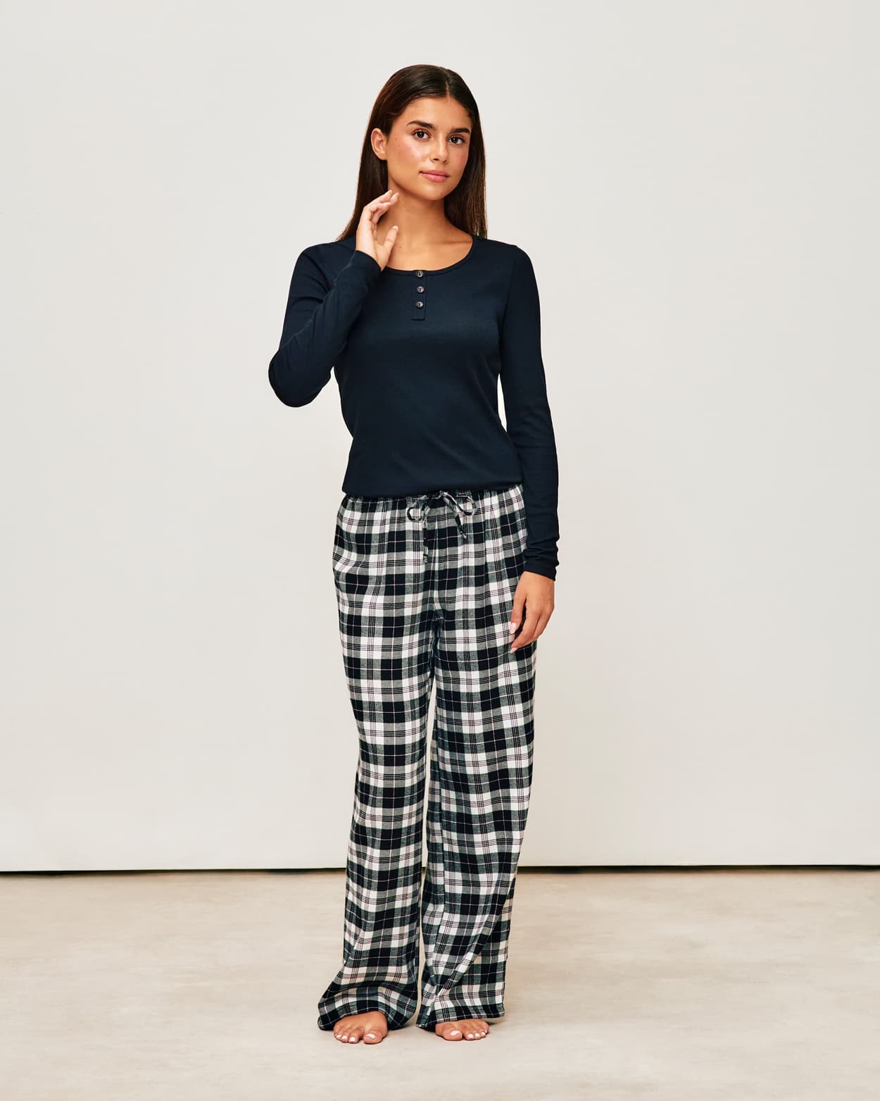 Geruite flanelle pantalon - XL - Undiz