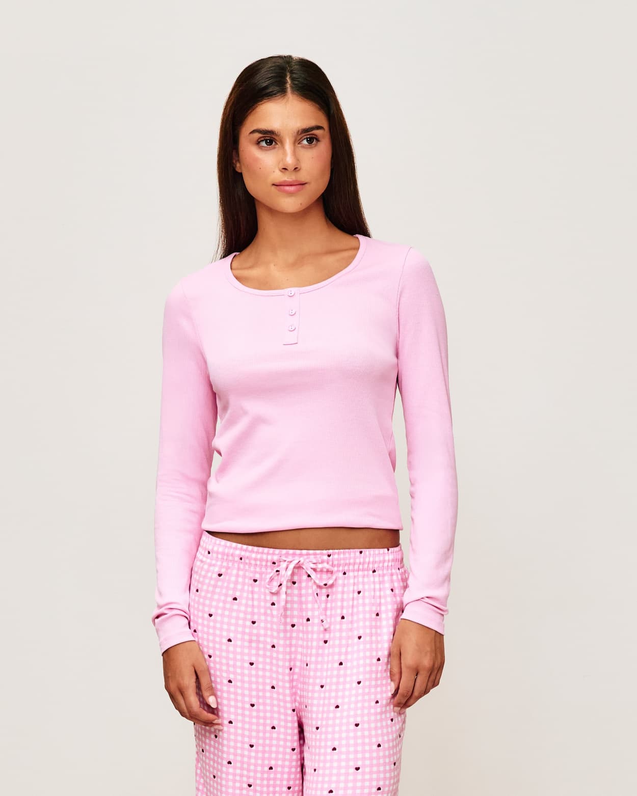 Top de manga larga de punto acanalado - XL - Undiz