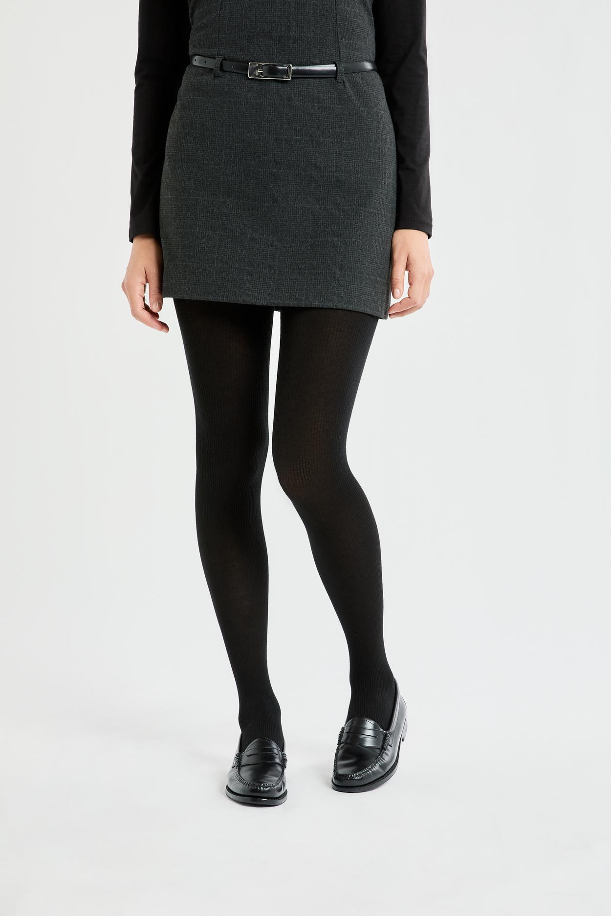 Rajstopy nieprzezroczyste z kaszmirem