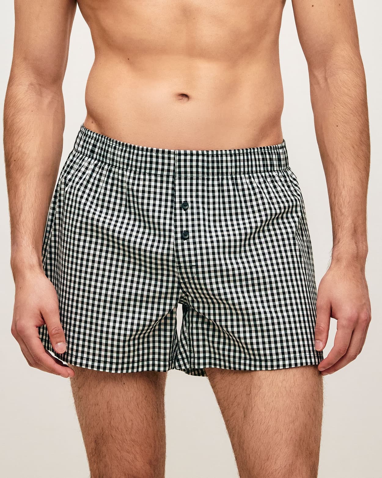 Boxers de algodón a cuadros - XL - Undiz