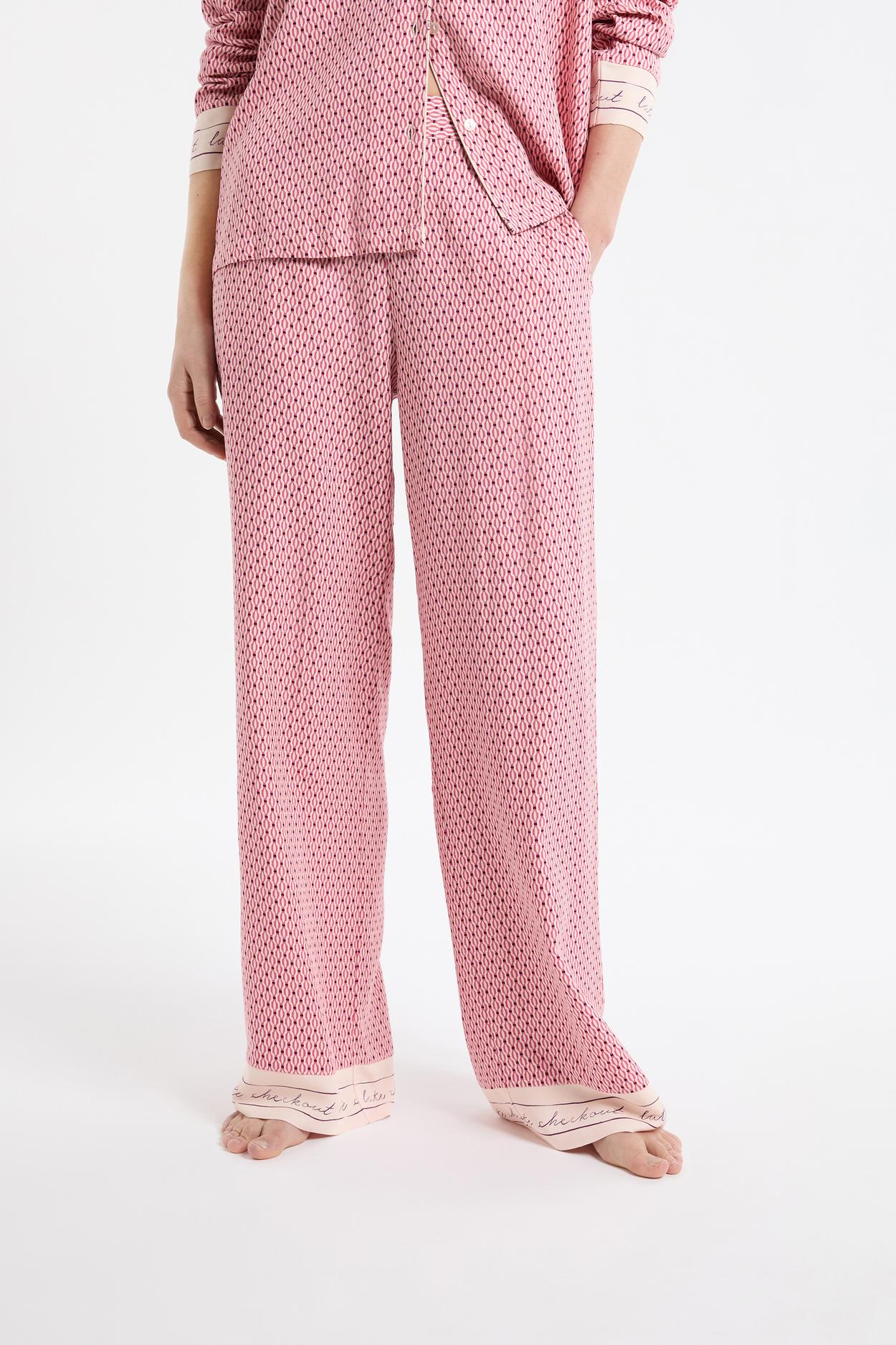 Spodnie piżamowe we wzory