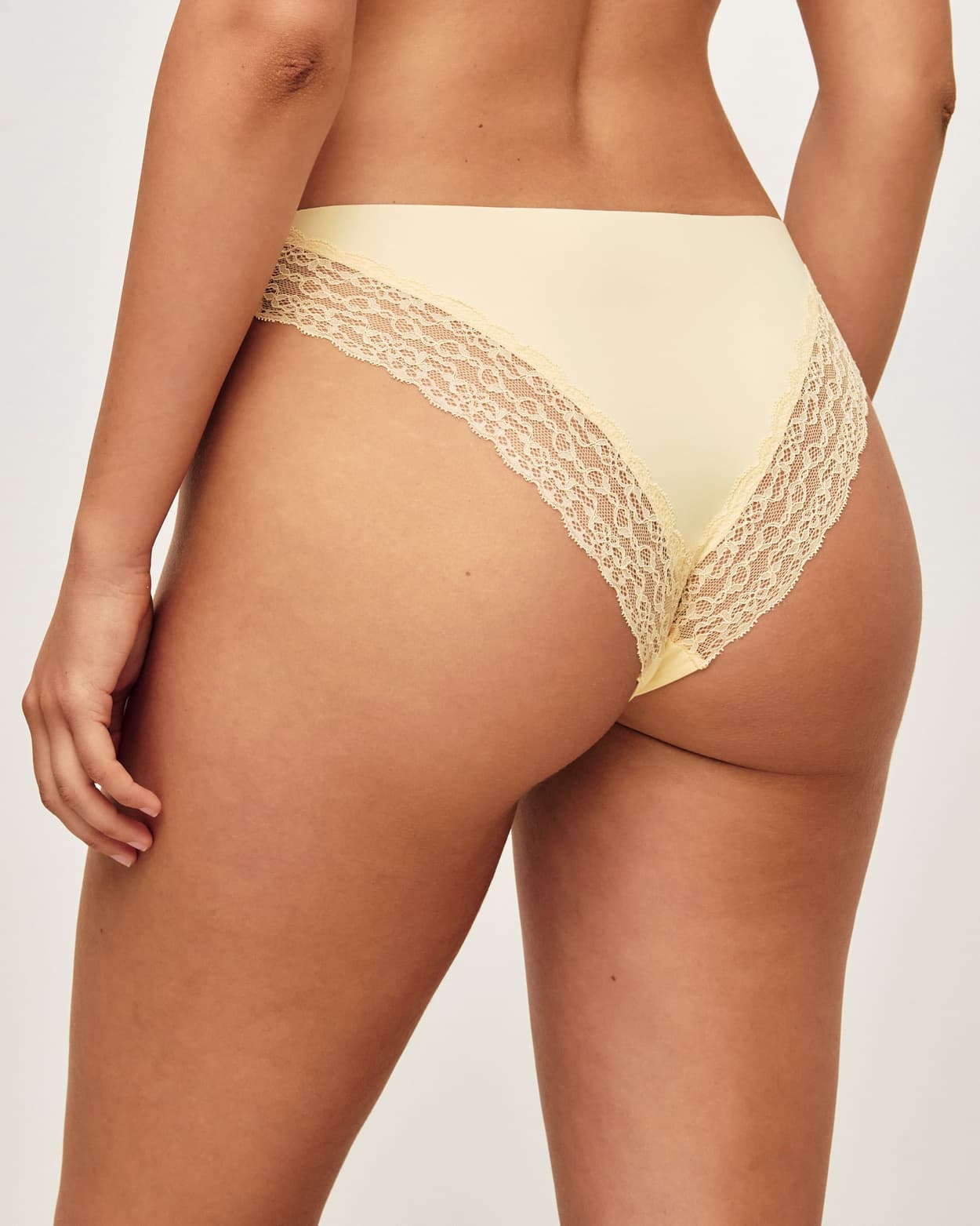 Microfiber en kant onderbroek - L - Undiz