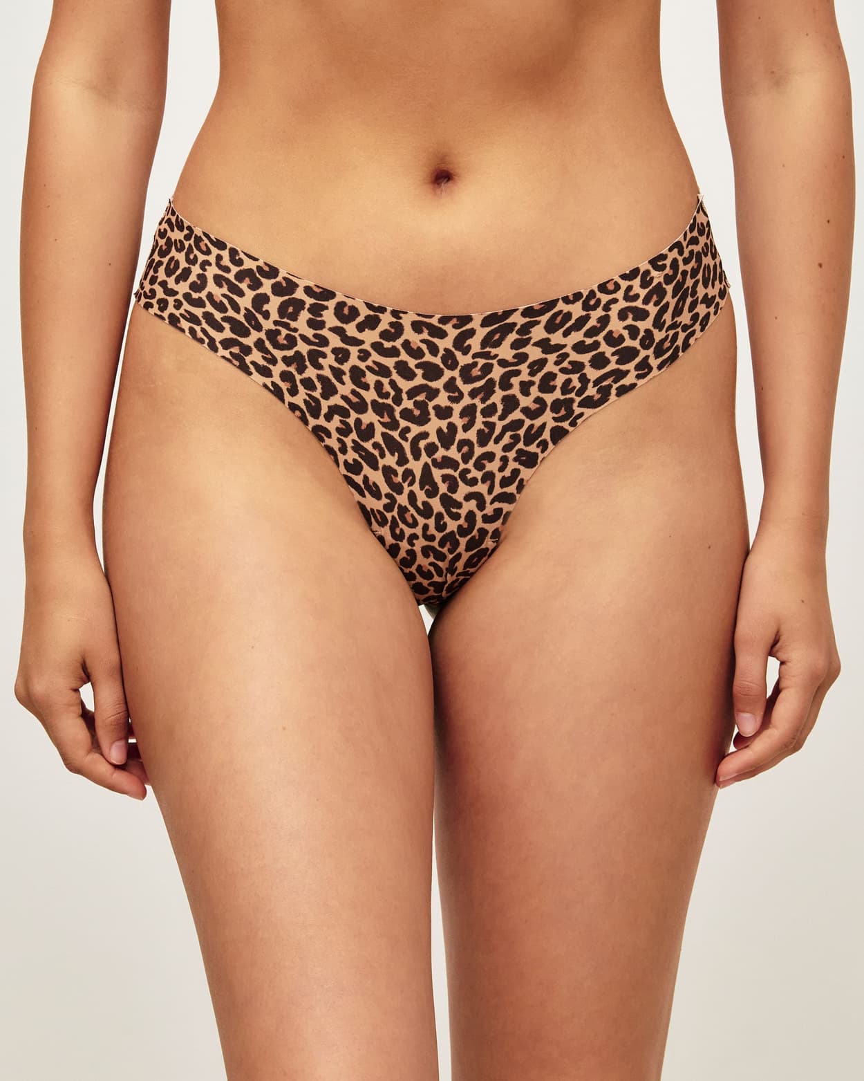 Leopard microfibre tong - M - Undiz