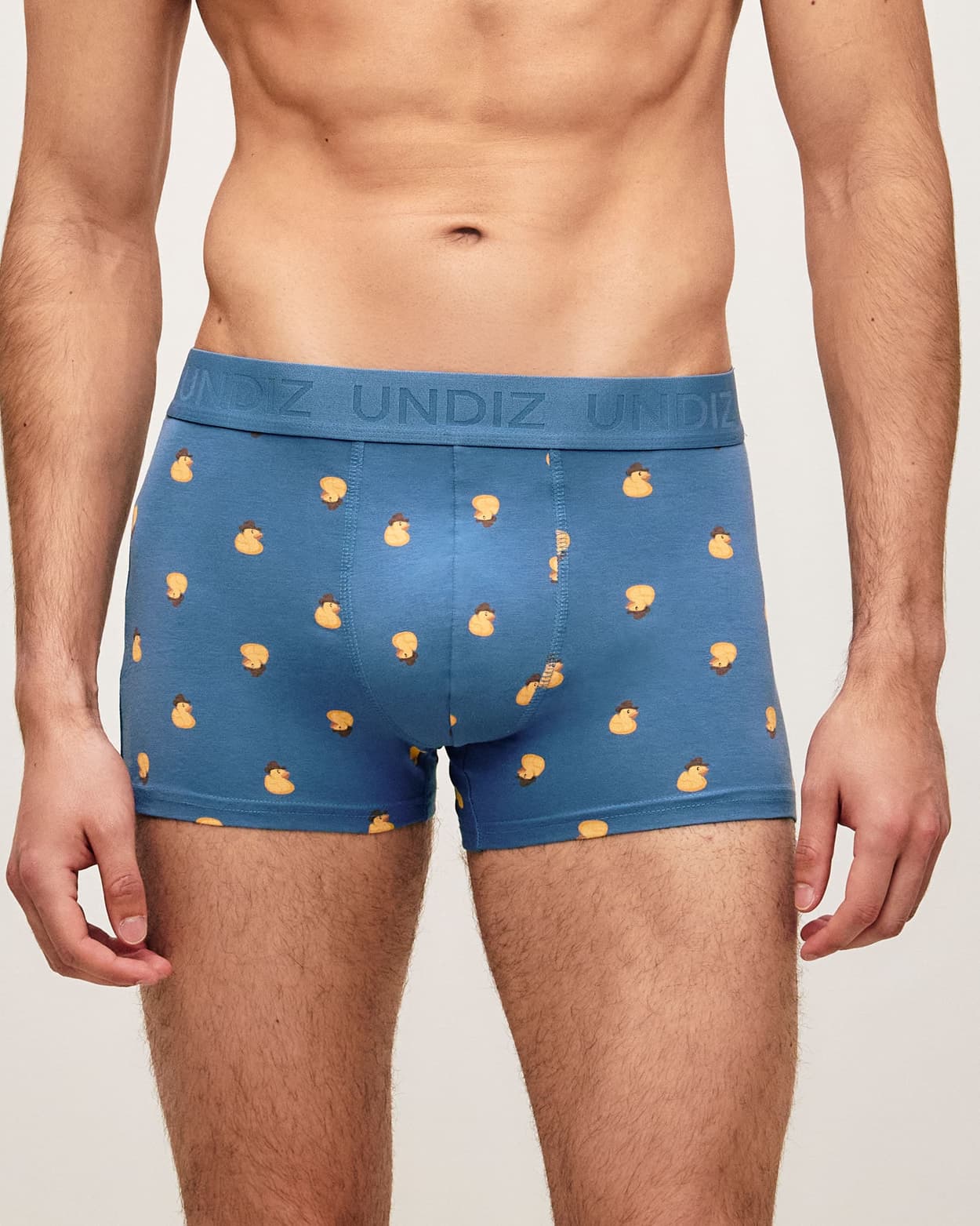 Boxer en coton avec imprimé canard cowboy - XL - Undiz
