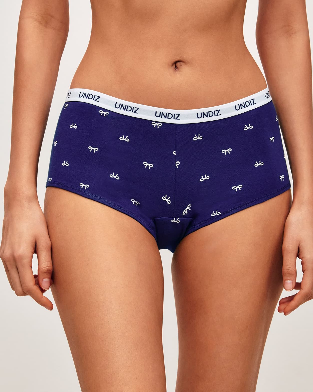 Short de algodón impreso con nudos - XS - Undiz