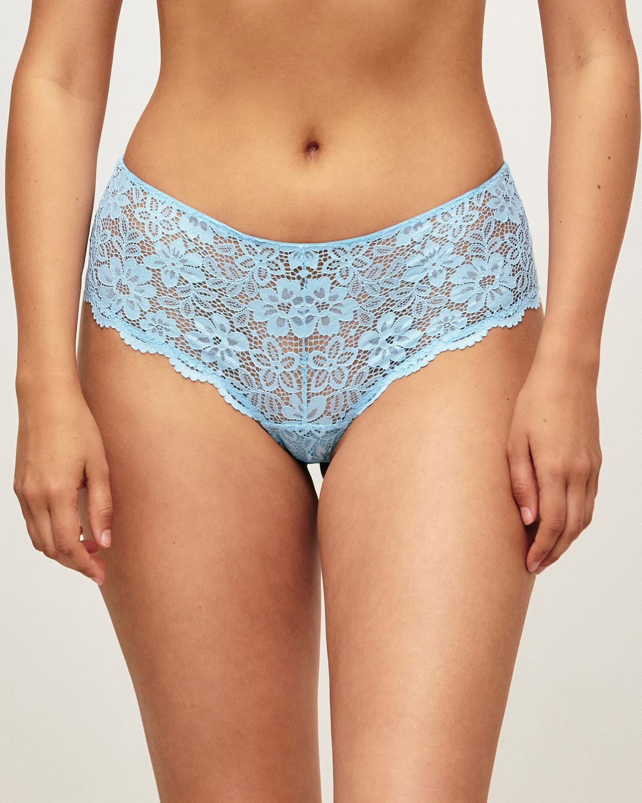 Shorty de encaje floral - 2XS - Undiz
