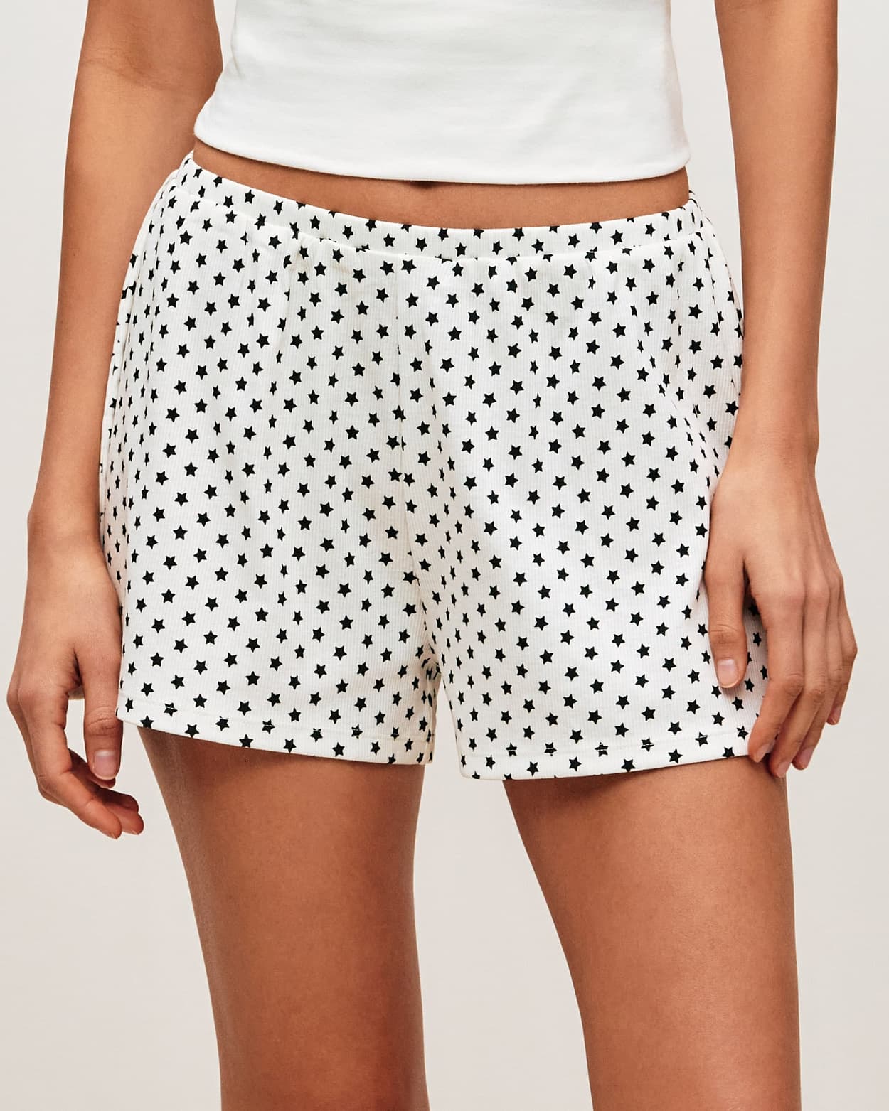 Shorts de jersey impresos con estrellas - XS - Undiz