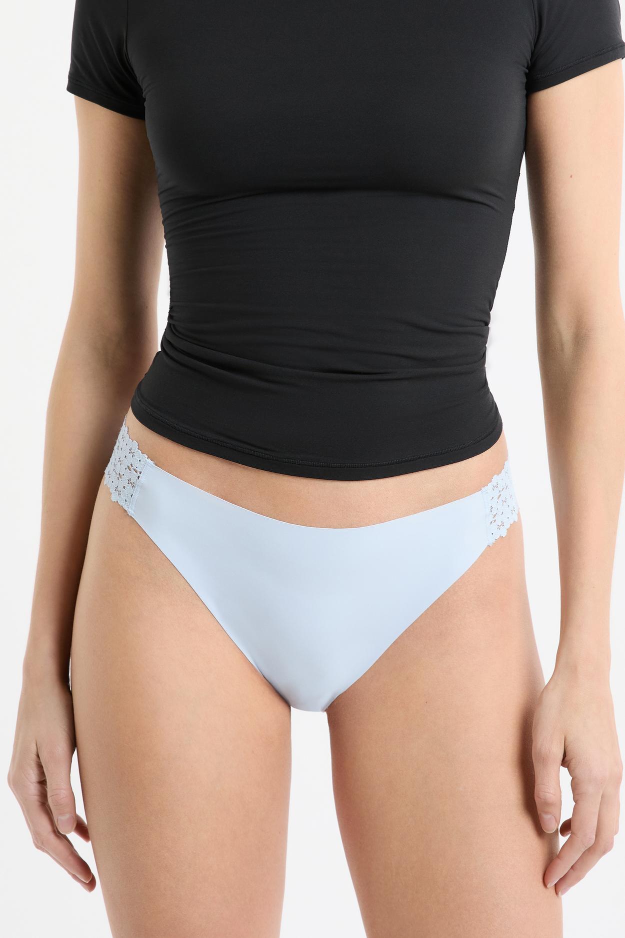 Figi z mikrofibry i koronki